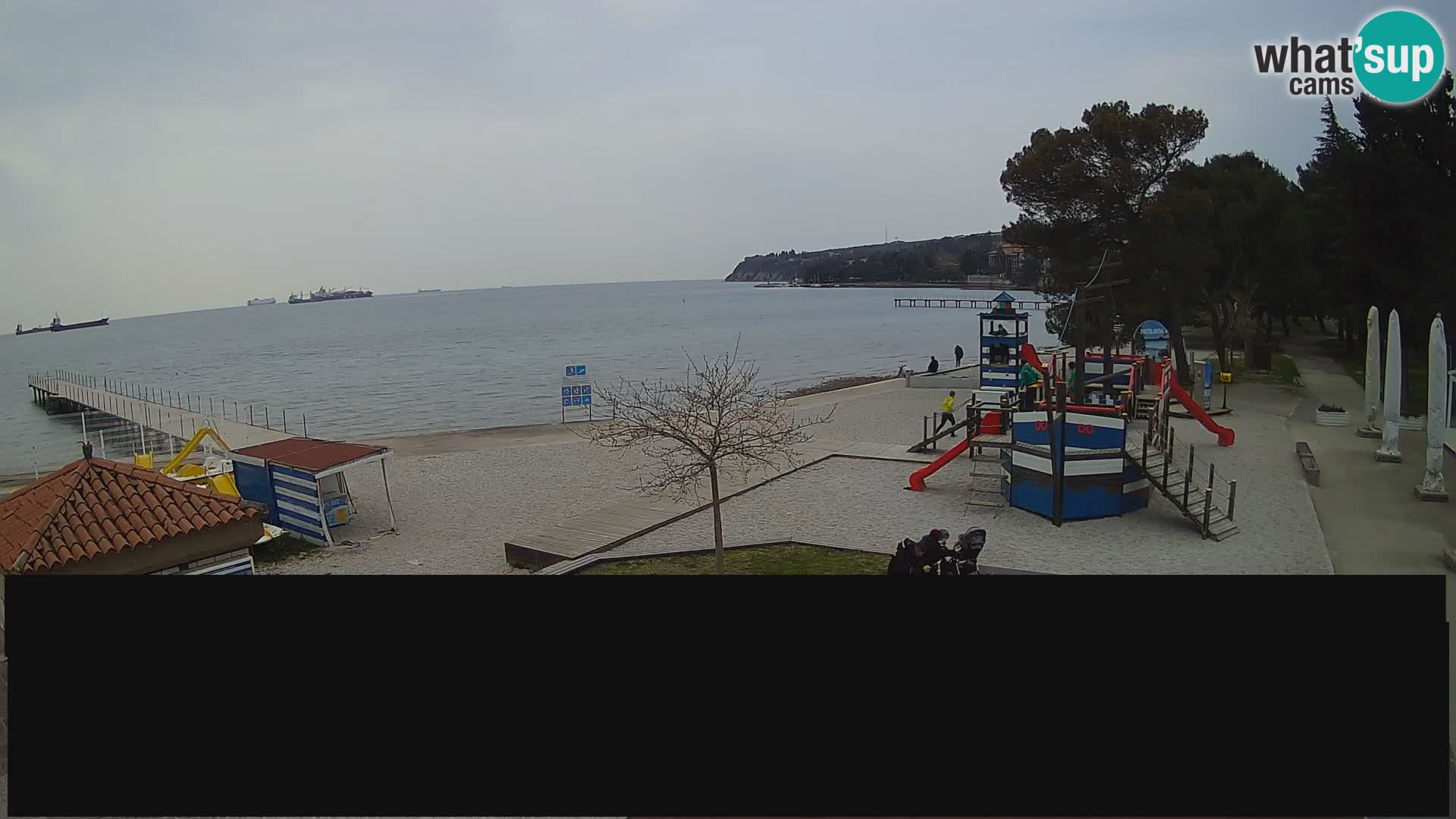 Webcam en direct Ankaran – Adria Ankaran Hotel & Resort – Slovénie