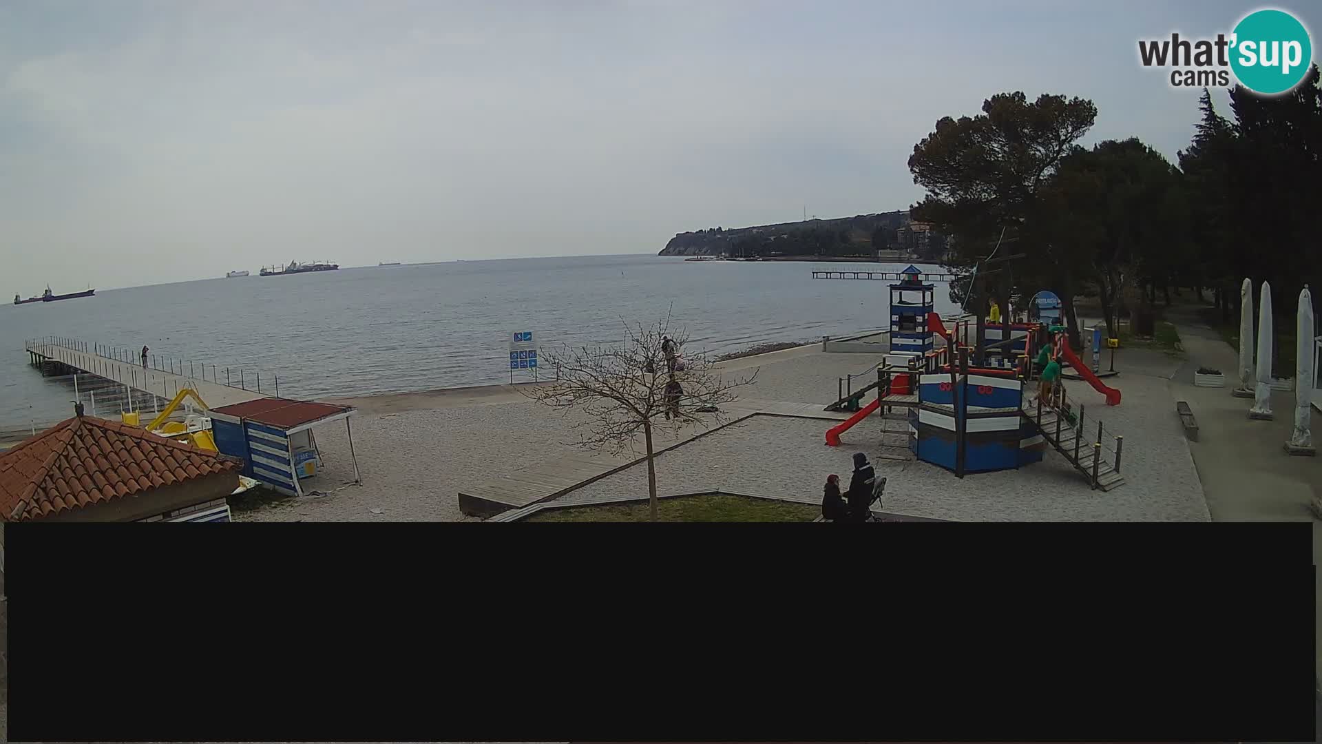 Web kamera uživo Ankaran – Adria Ankaran Hotel & Resort – Slovenija