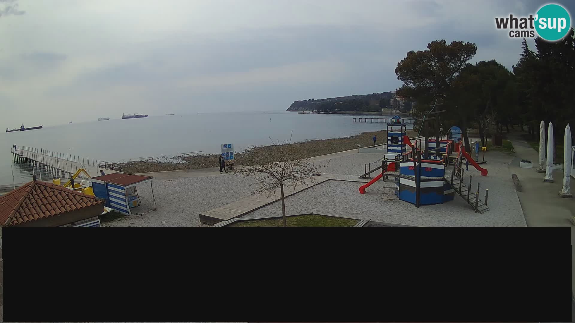 Live webcam Ankaran – Adria Ankaran Hotel & Resort – Slovenia