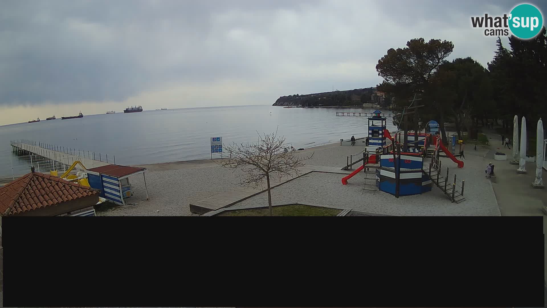 Live webcam Ankaran – Adria Ankaran Hotel & Resort – Slovenia