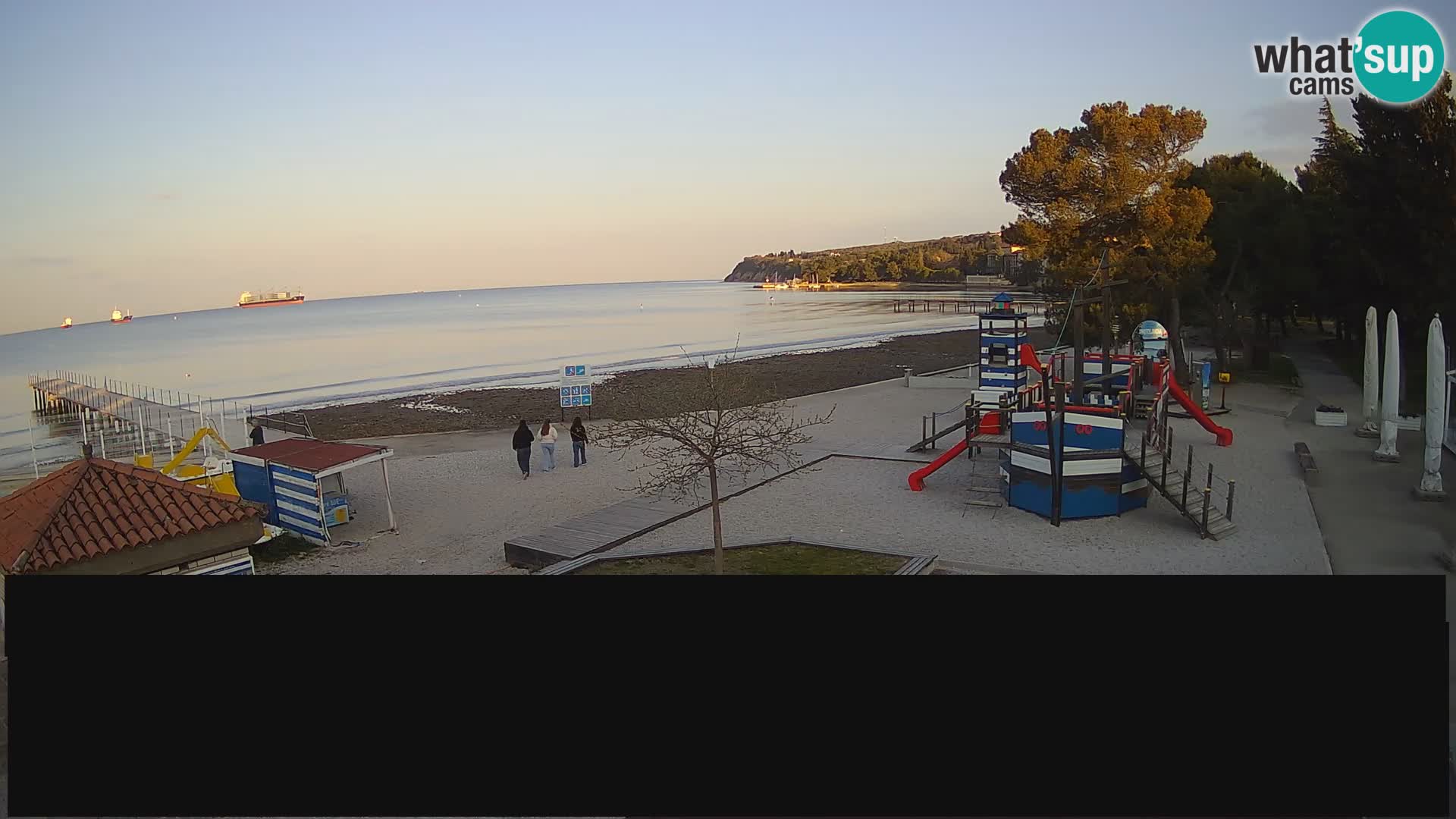 Live webcam Ankaran – Adria Ankaran Hotel & Resort – Slovenia