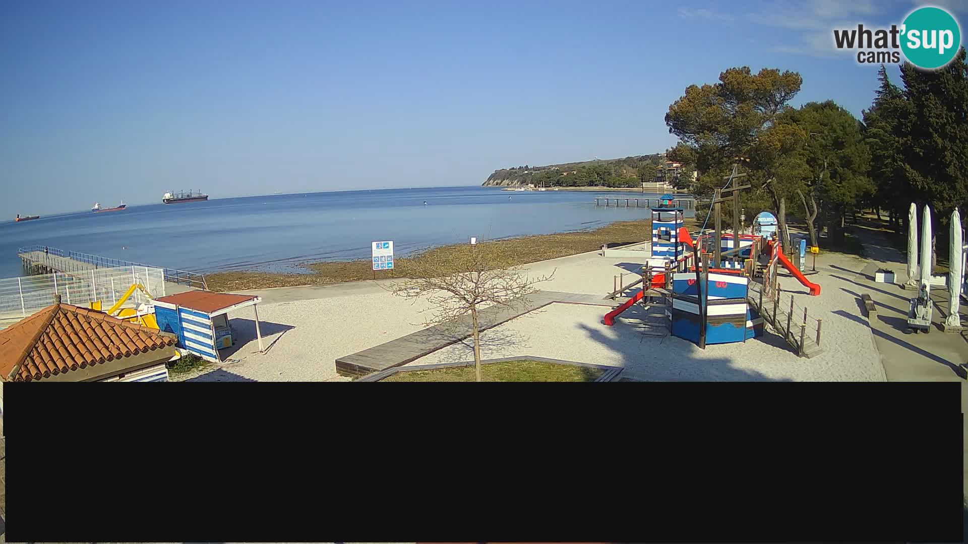 Web kamera uživo Ankaran – Adria Ankaran Hotel & Resort – Slovenija