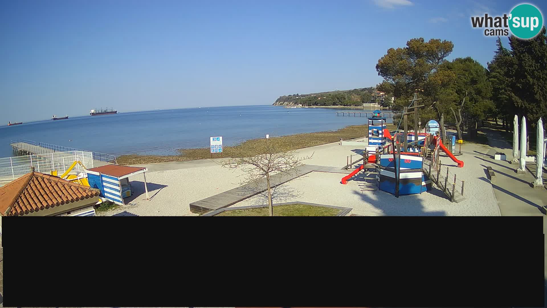 Live webcam Ankaran – Adria Ankaran Hotel & Resort – Slovenia