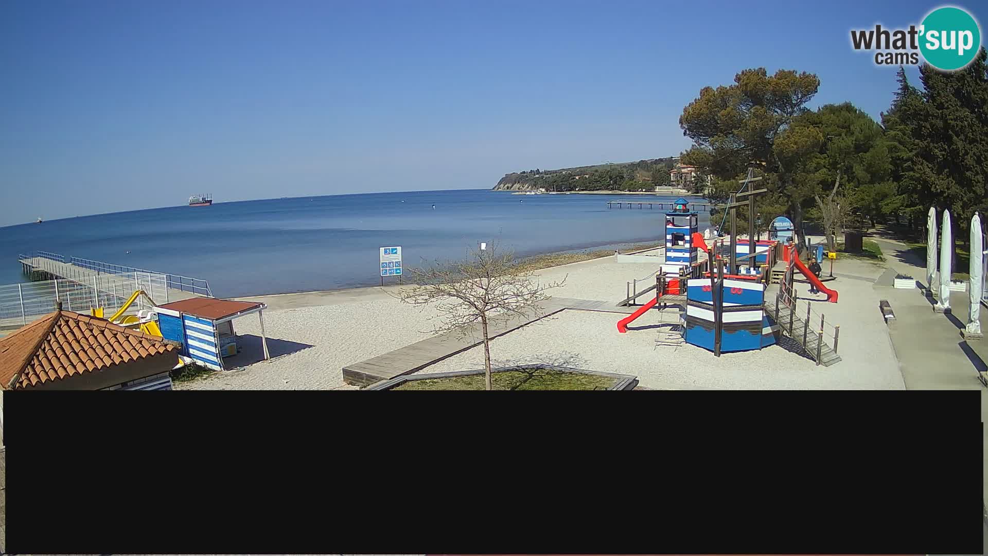 Webcam en direct Ankaran – Adria Ankaran Hotel & Resort – Slovénie