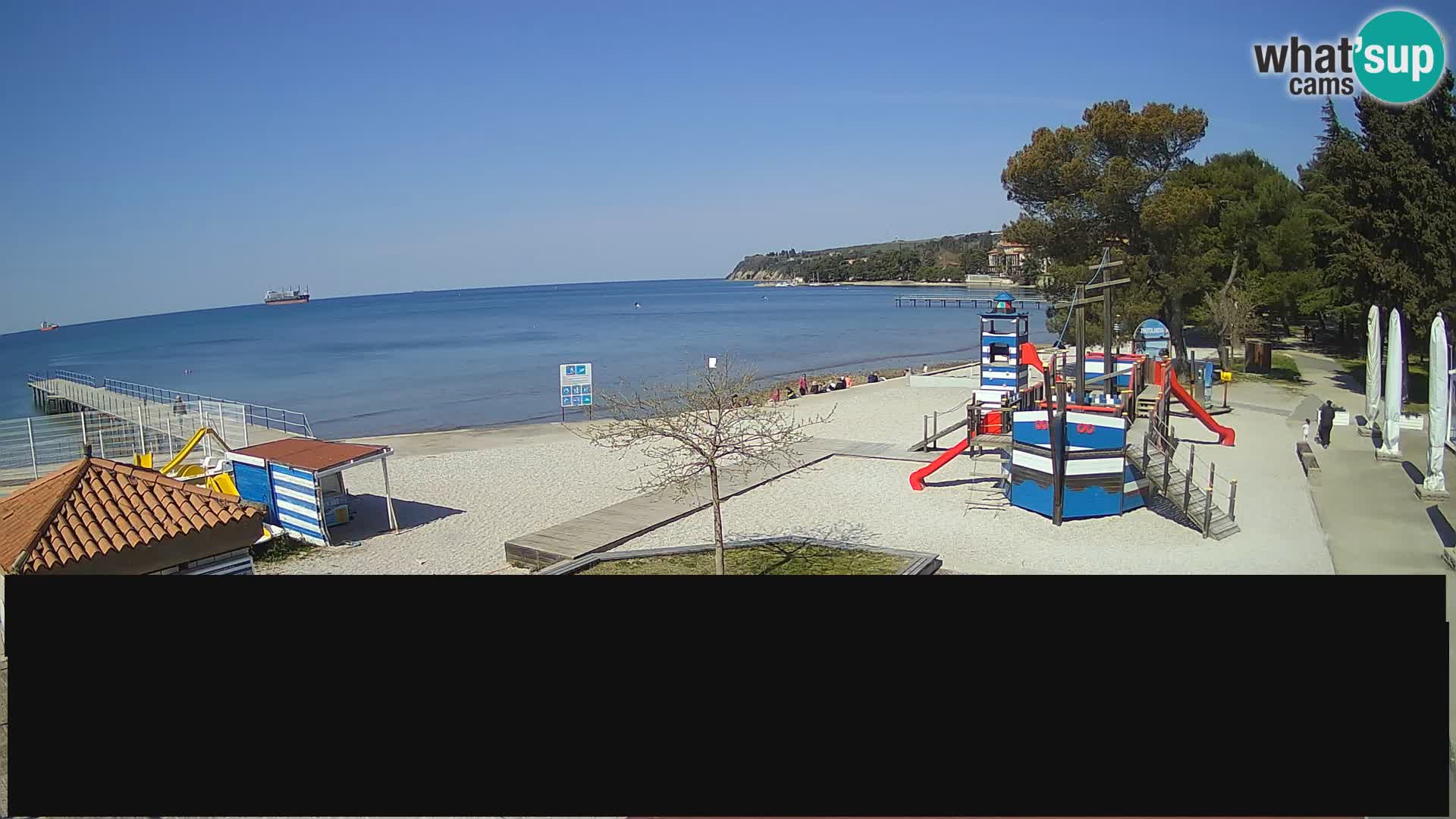 Webcam en direct Ankaran – Adria Ankaran Hotel & Resort – Slovénie
