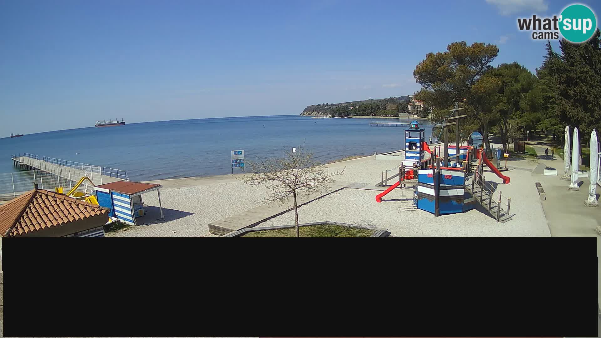 Live webcam Ankarano – Adria Ankaran Hotel & Resort – Slovenia