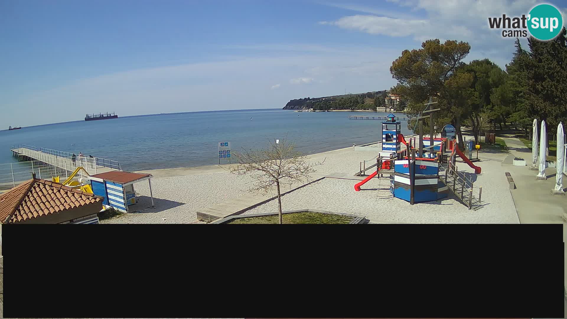 Webcam en direct Ankaran – Adria Ankaran Hotel & Resort – Slovénie
