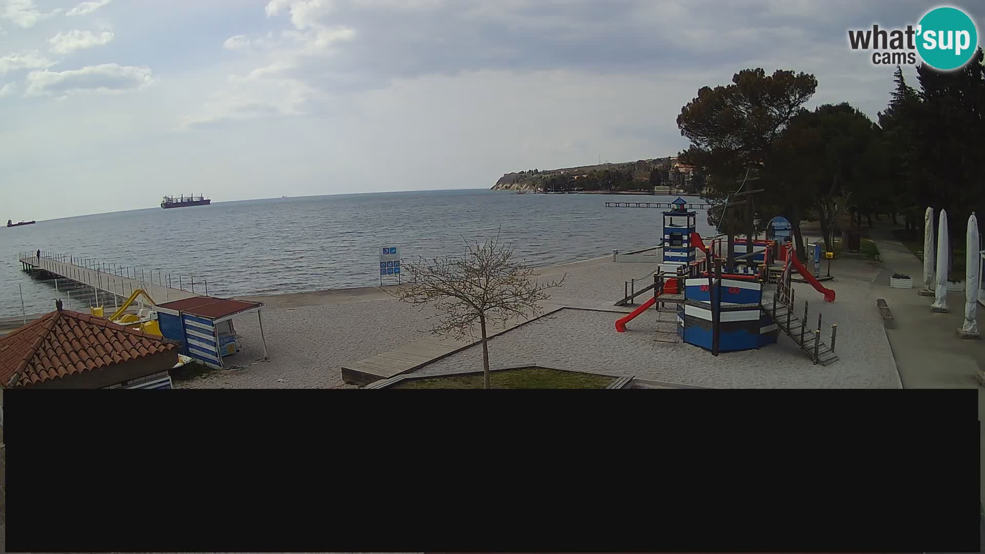 Cámara web en vivo Ankaran – Adria Ankaran Hotel & Resort – Eslovenia