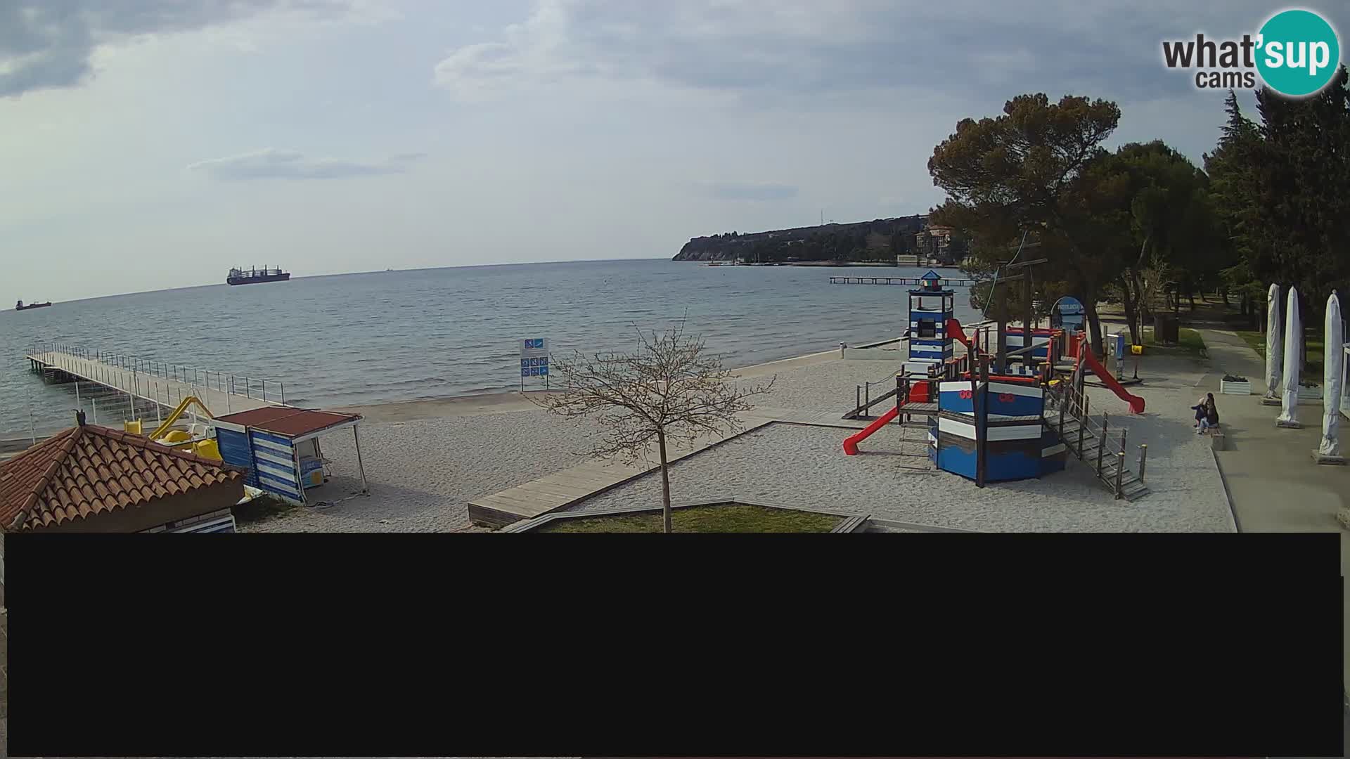 Cámara web en vivo Ankaran – Adria Ankaran Hotel & Resort – Eslovenia