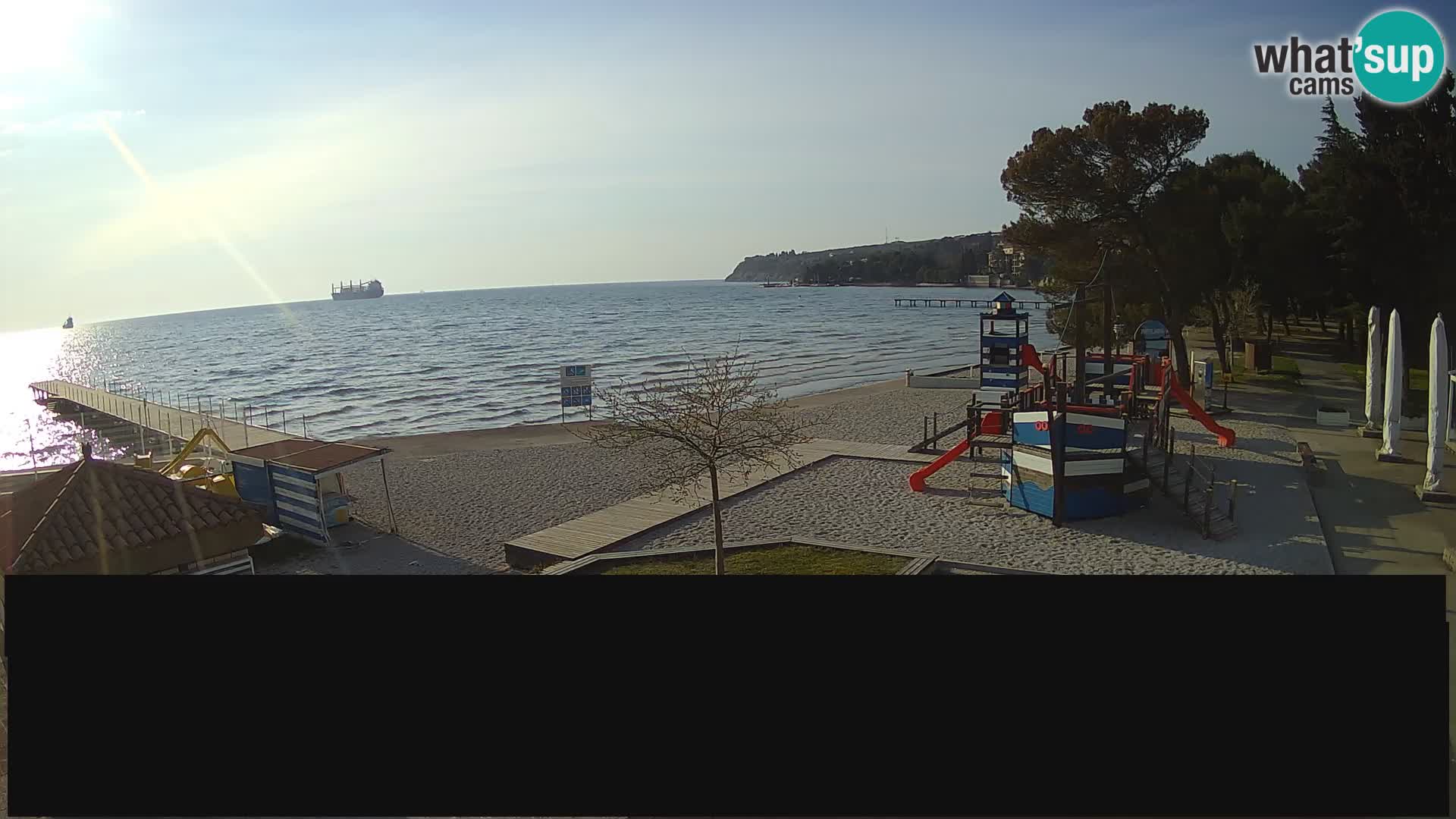 Webcam en direct Ankaran – Adria Ankaran Hotel & Resort – Slovénie