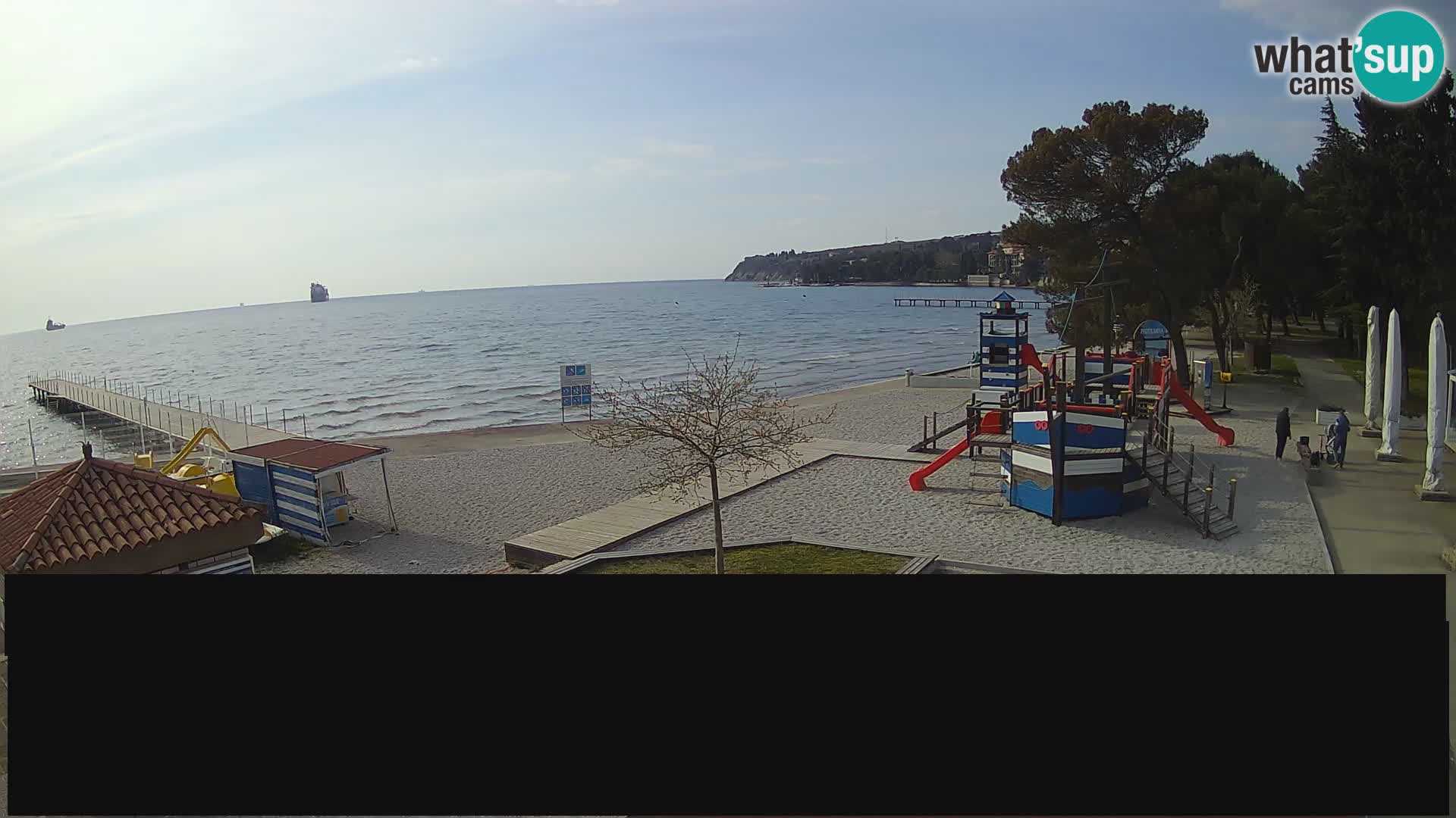 Web kamera uživo Ankaran – Adria Ankaran Hotel & Resort – Slovenija