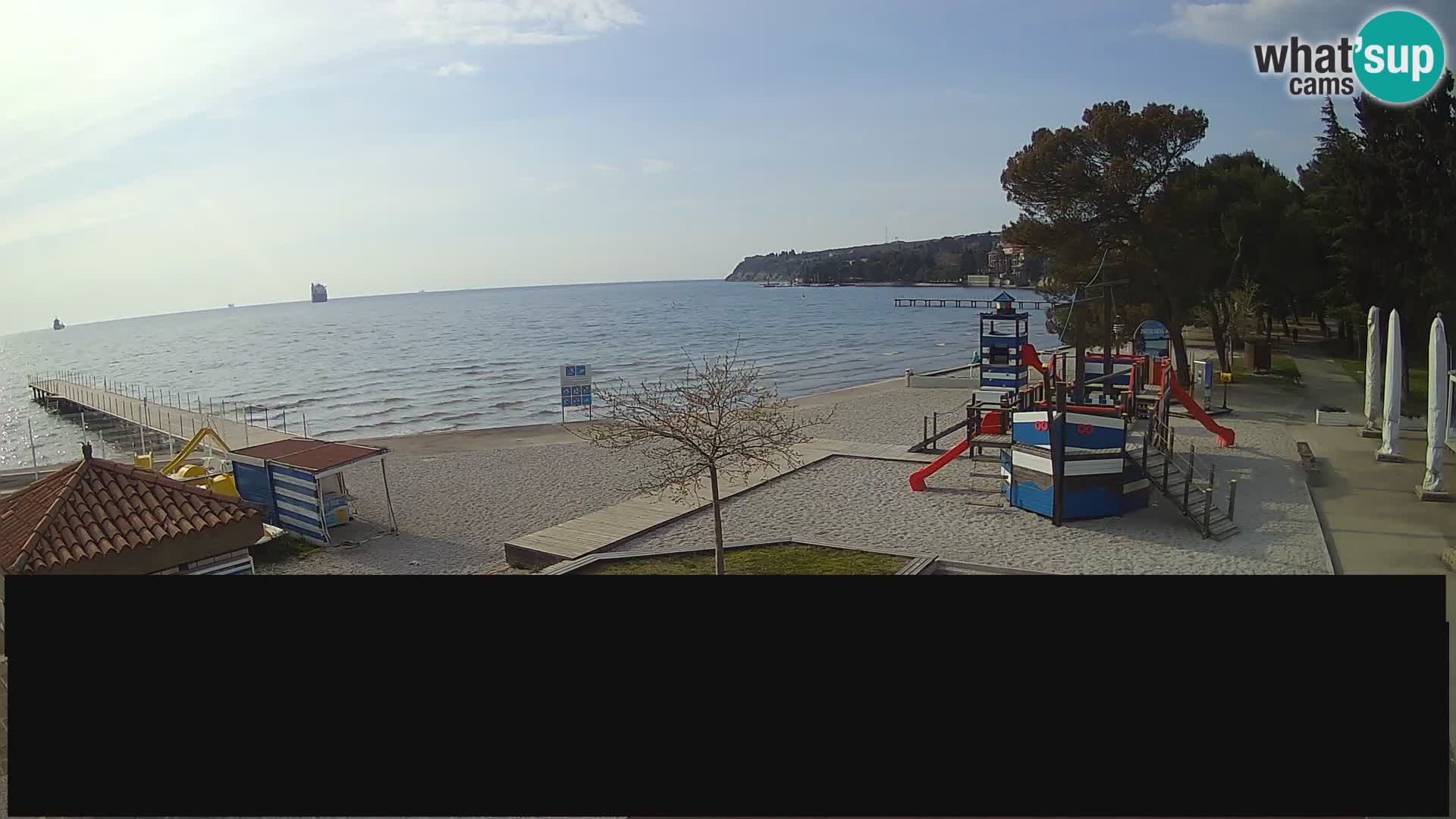 Live webcam Ankarano – Adria Ankaran Hotel & Resort – Slovenia