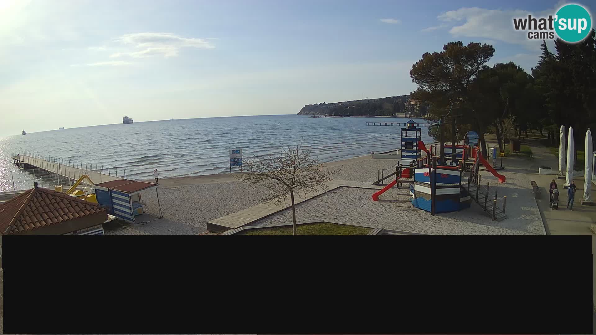 Web kamera uživo Ankaran – Adria Ankaran Hotel & Resort – Slovenija