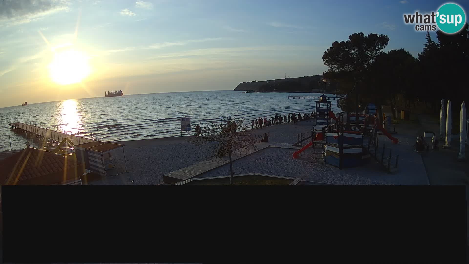 Live webcam Ankarano – Adria Ankaran Hotel & Resort – Slovenia