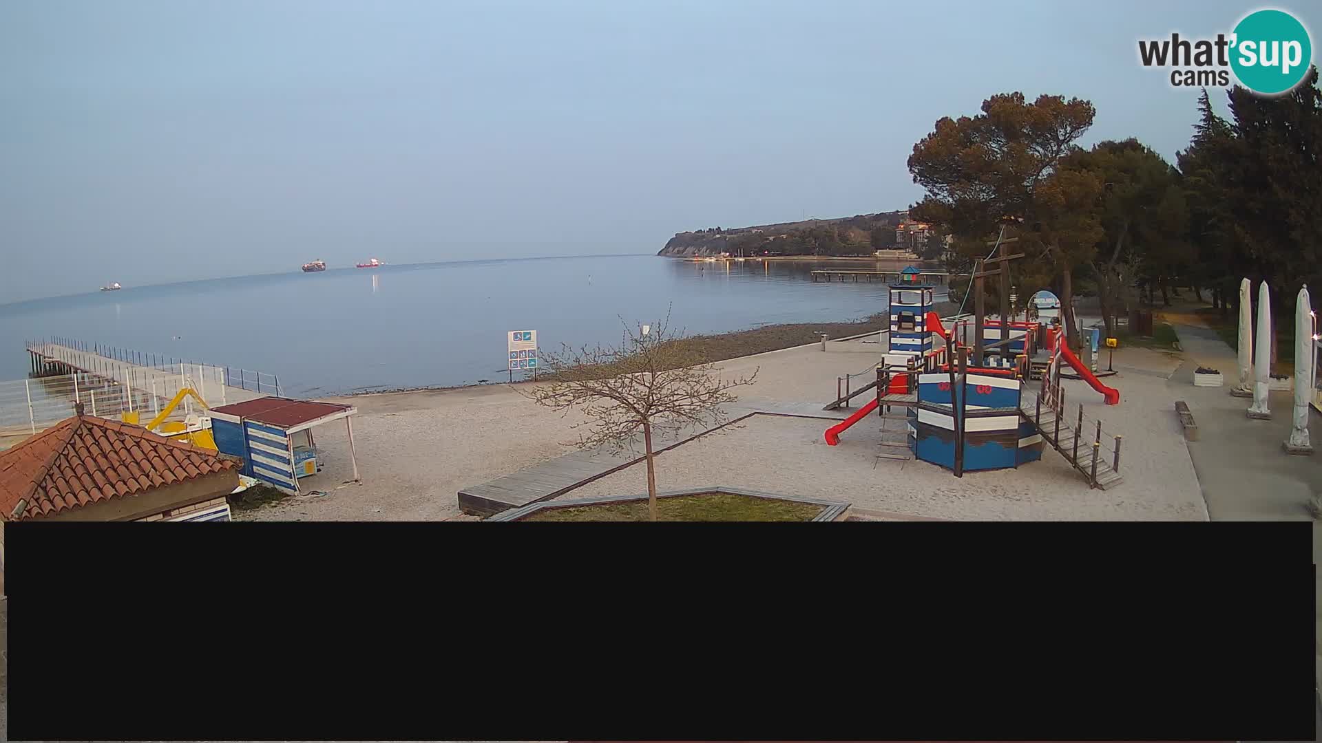 Spletna kamera Ankaran – Adria Ankaran Hotel & Resort