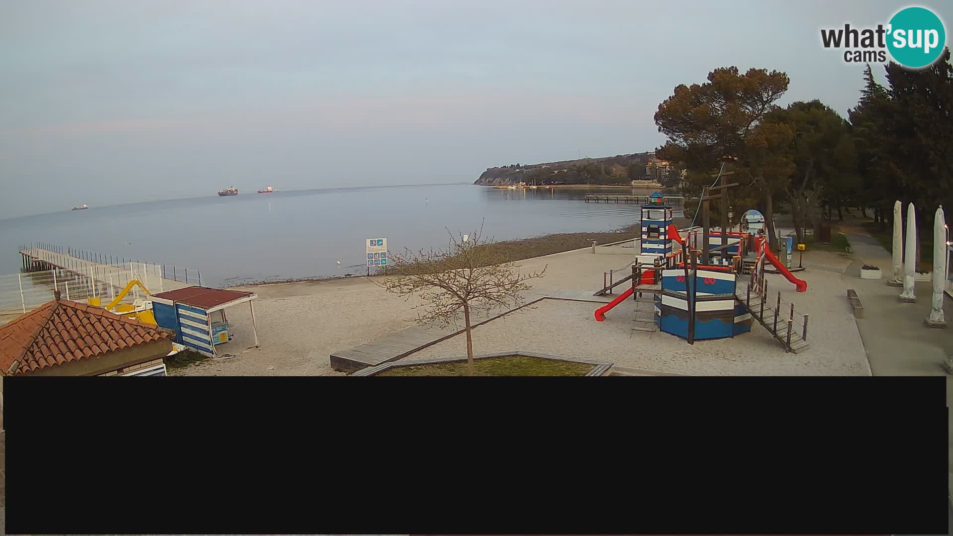 Live webcam Ankarano – Adria Ankaran Hotel & Resort – Slovenia