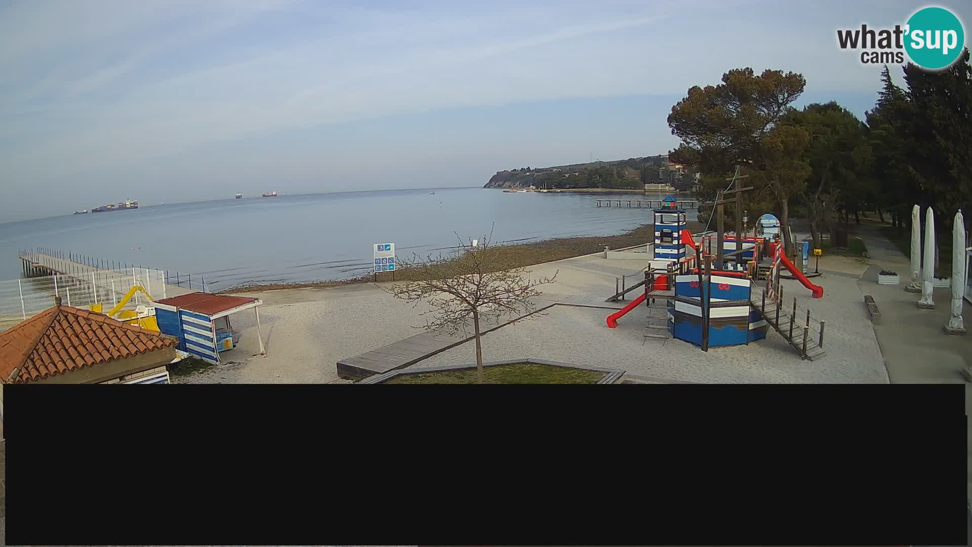 Live webcam Ankarano – Adria Ankaran Hotel & Resort – Slovenia