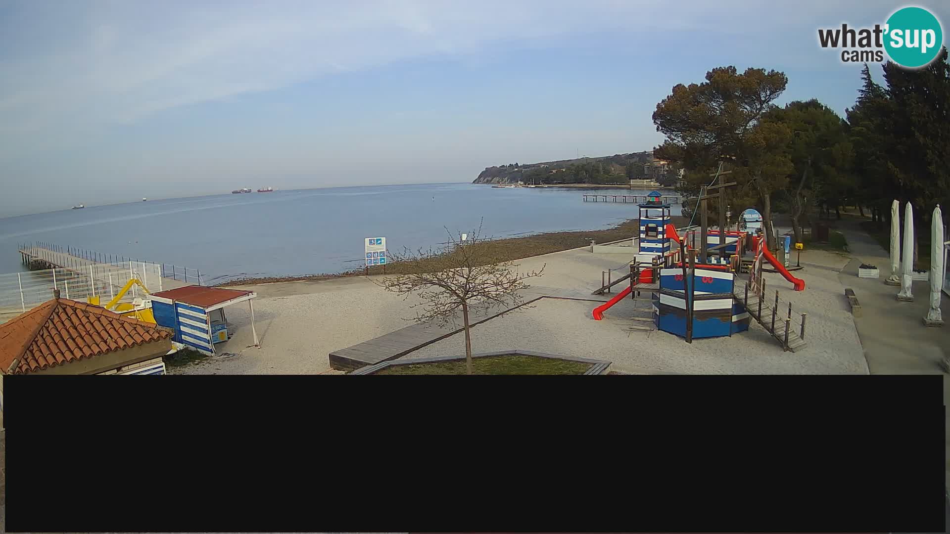 Live webcam Ankarano – Adria Ankaran Hotel & Resort – Slovenia