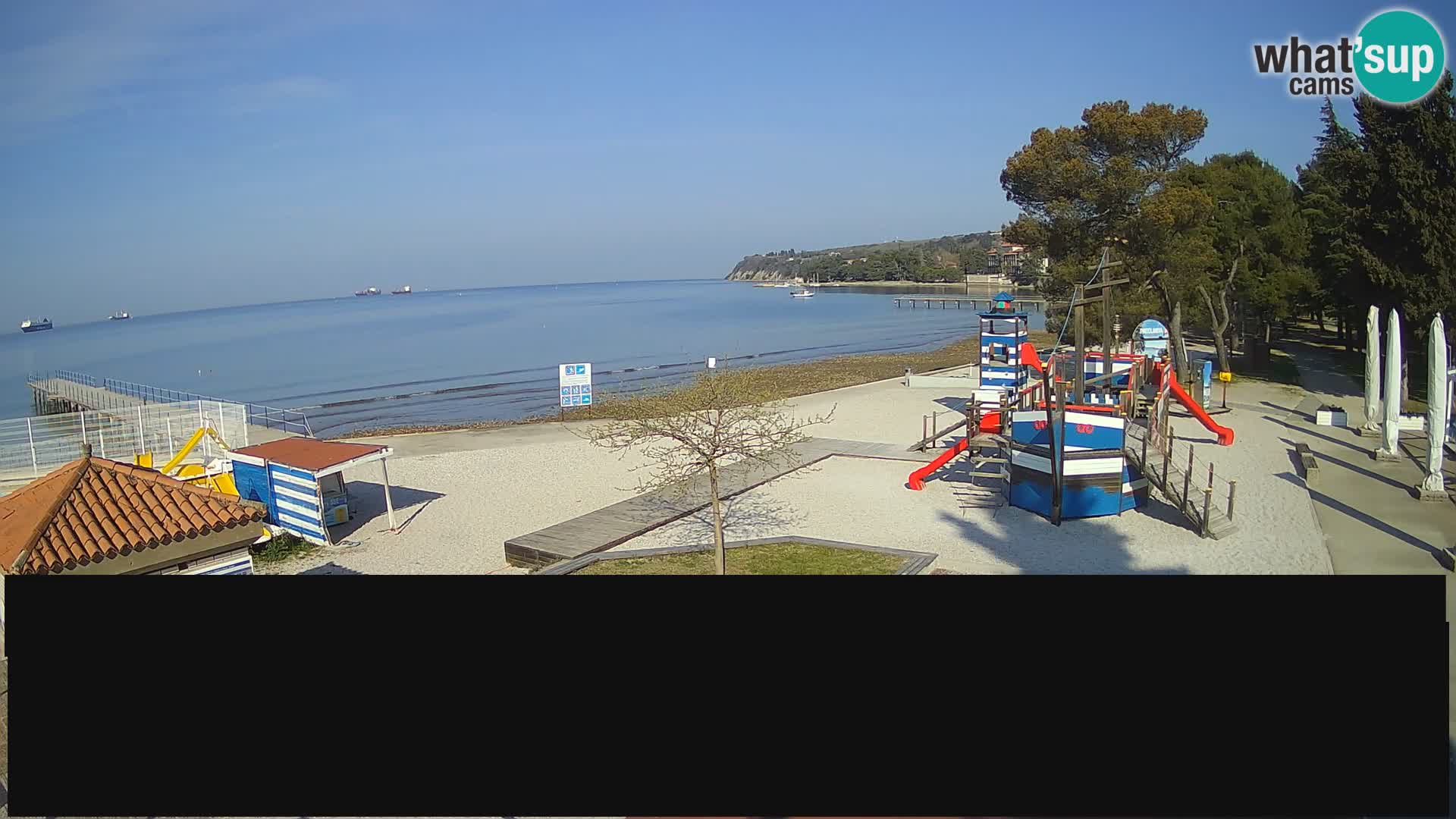 Live webcam Ankarano – Adria Ankaran Hotel & Resort – Slovenia