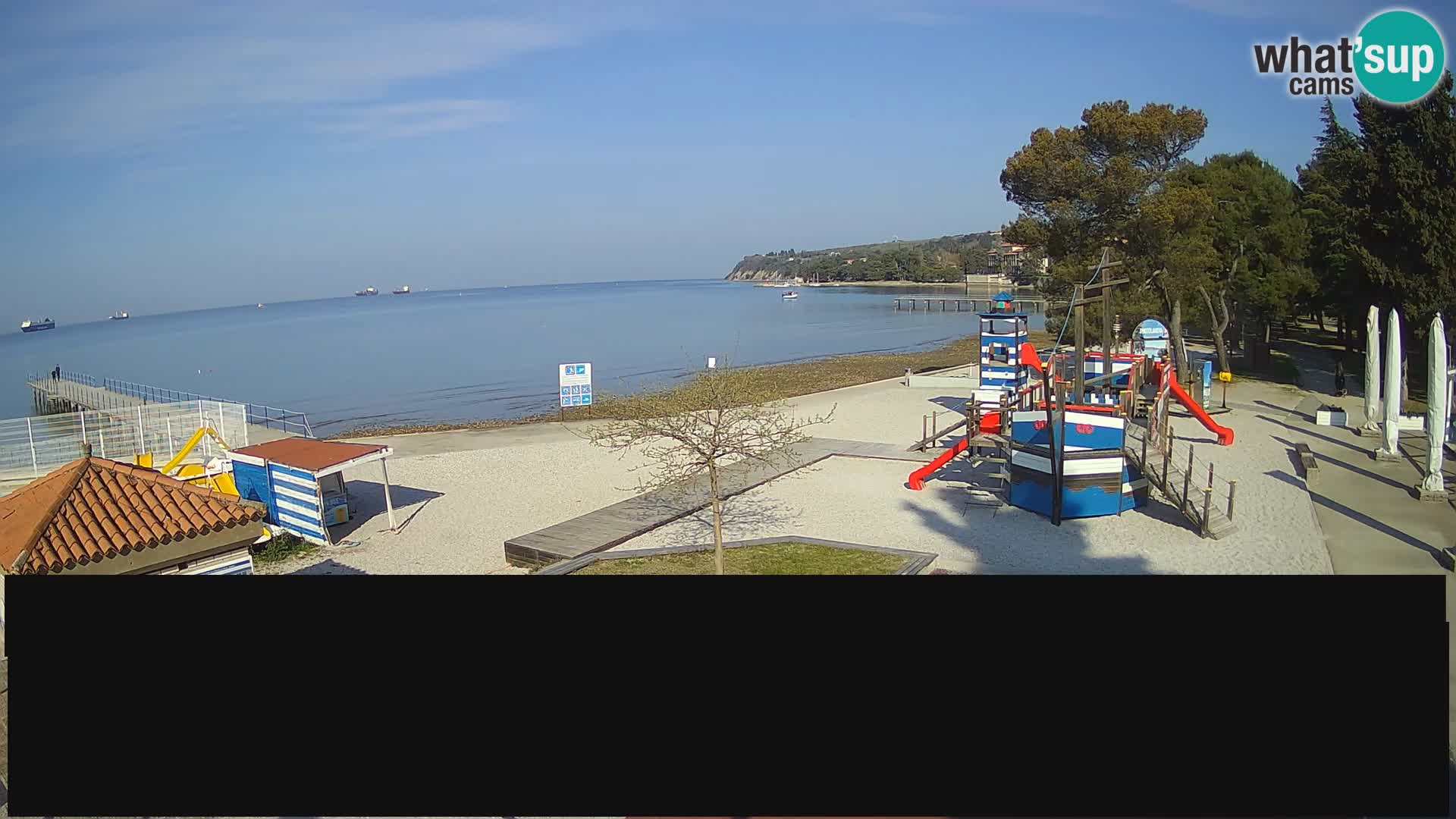 Webcam en direct Ankaran – Adria Ankaran Hotel & Resort – Slovénie