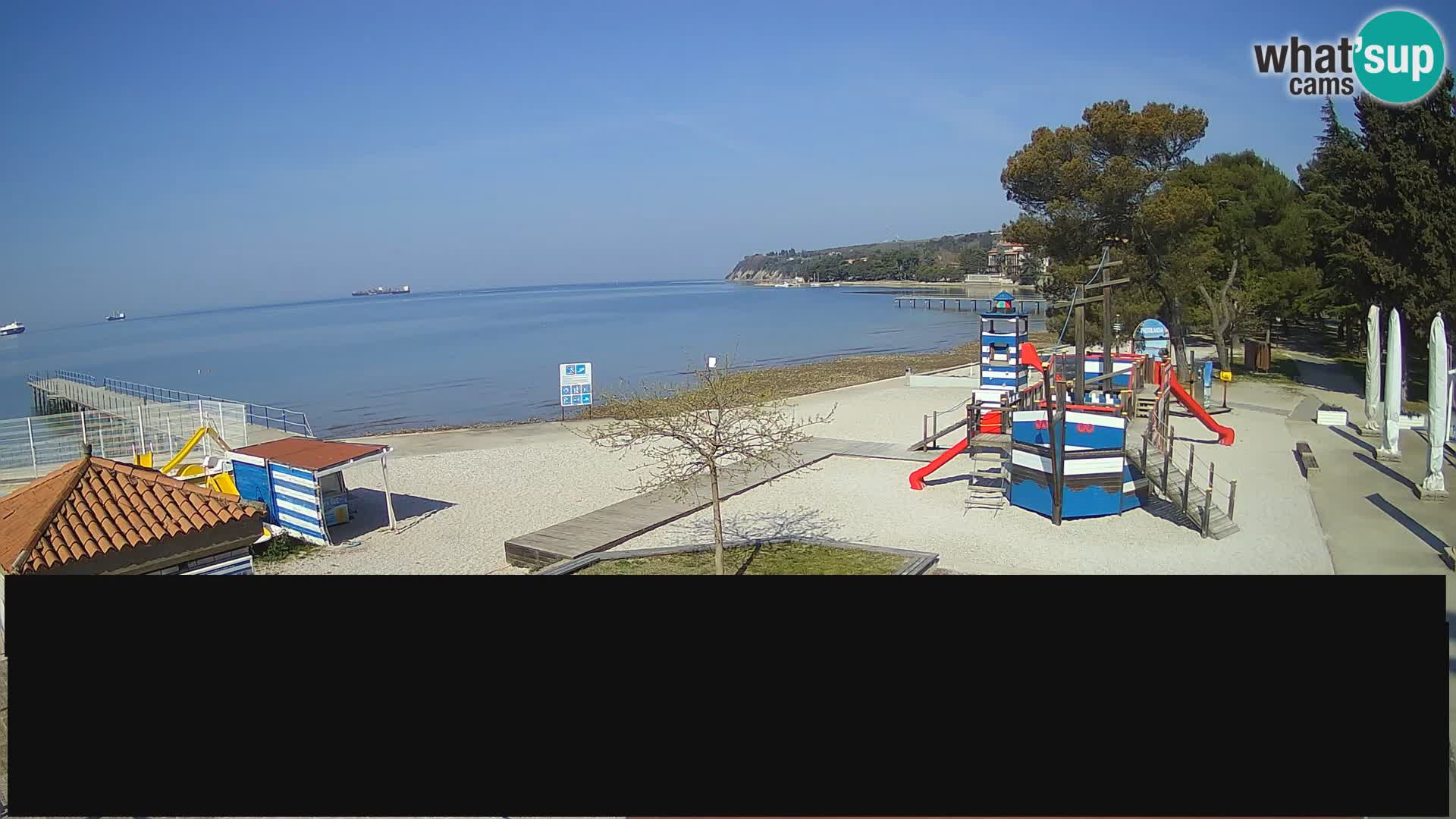 Live webcam Ankarano – Adria Ankaran Hotel & Resort – Slovenia