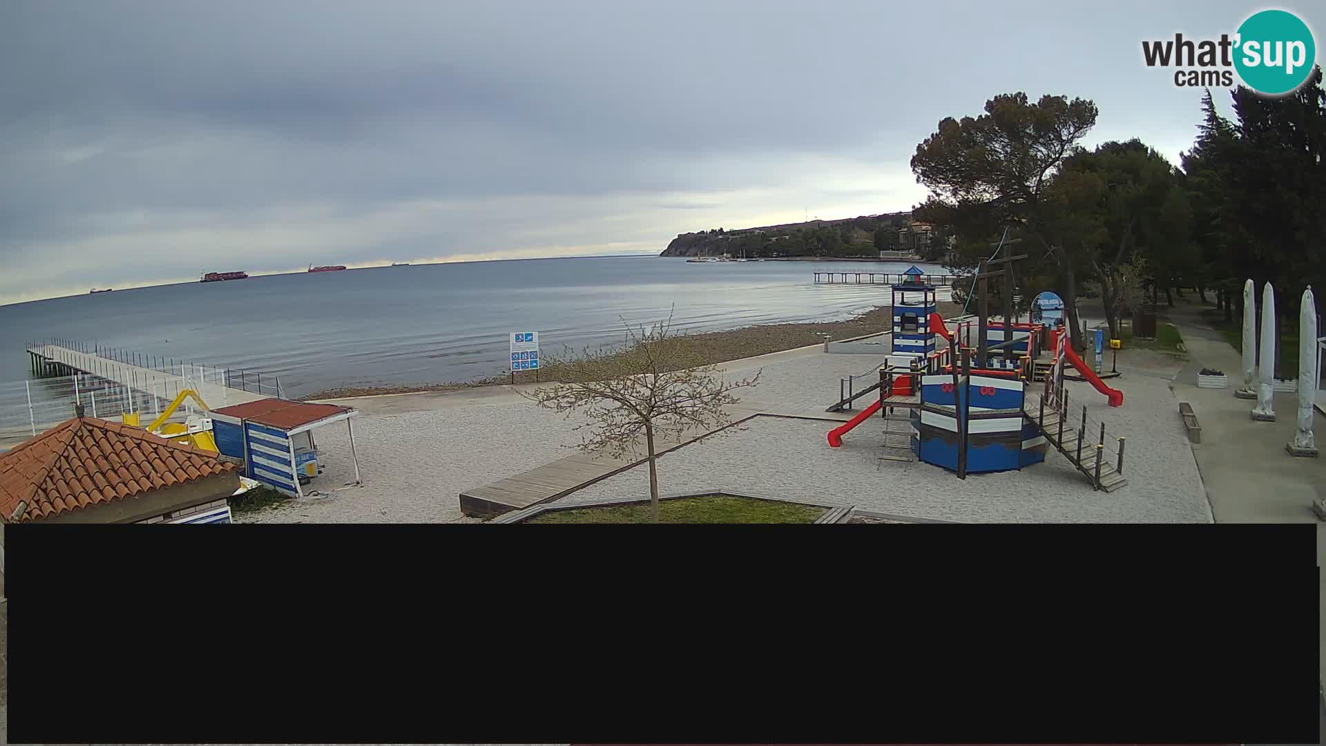 Webcam en direct Ankaran – Adria Ankaran Hotel & Resort – Slovénie