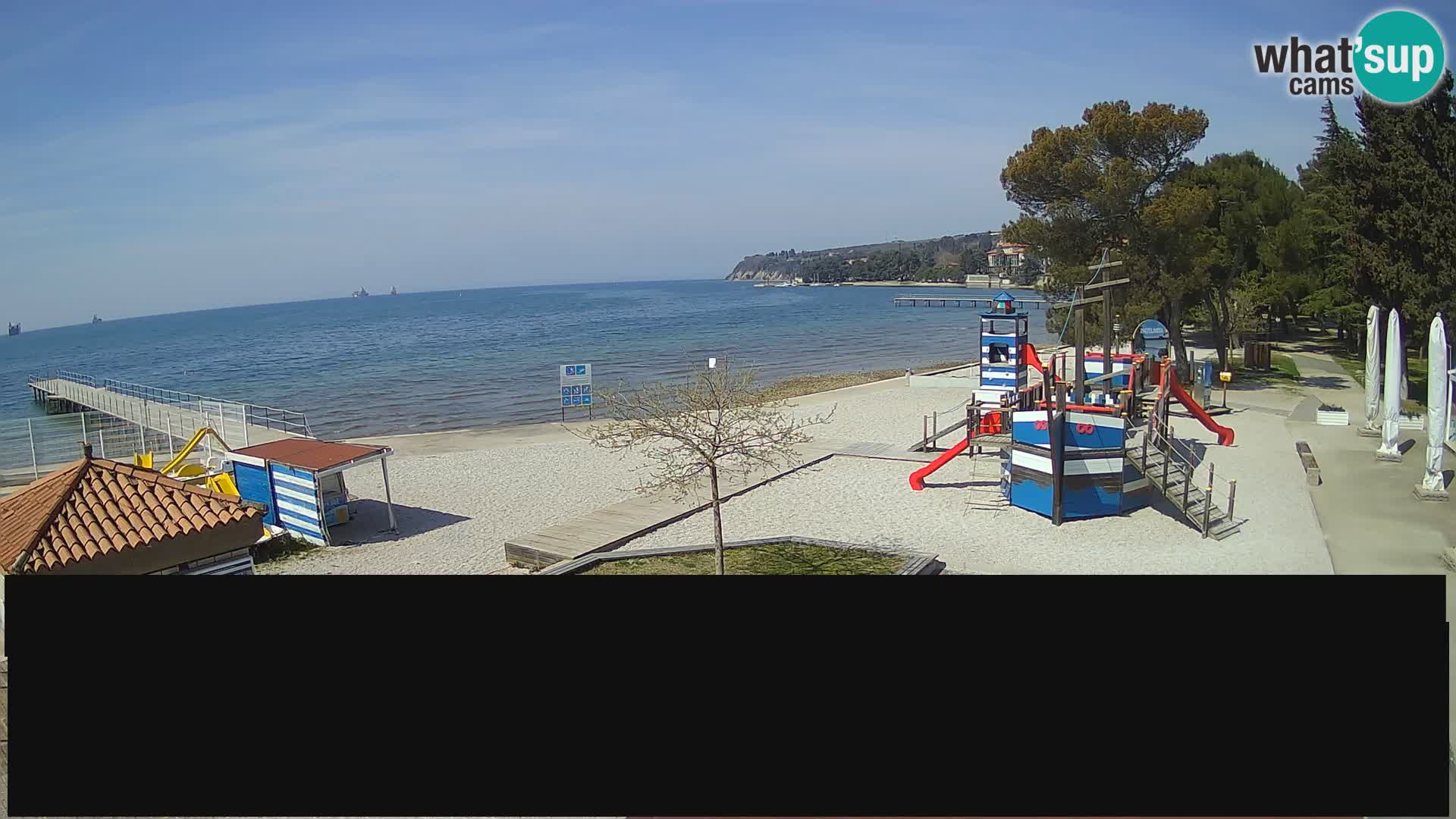 Live webcam Ankarano – Adria Ankaran Hotel & Resort – Slovenia