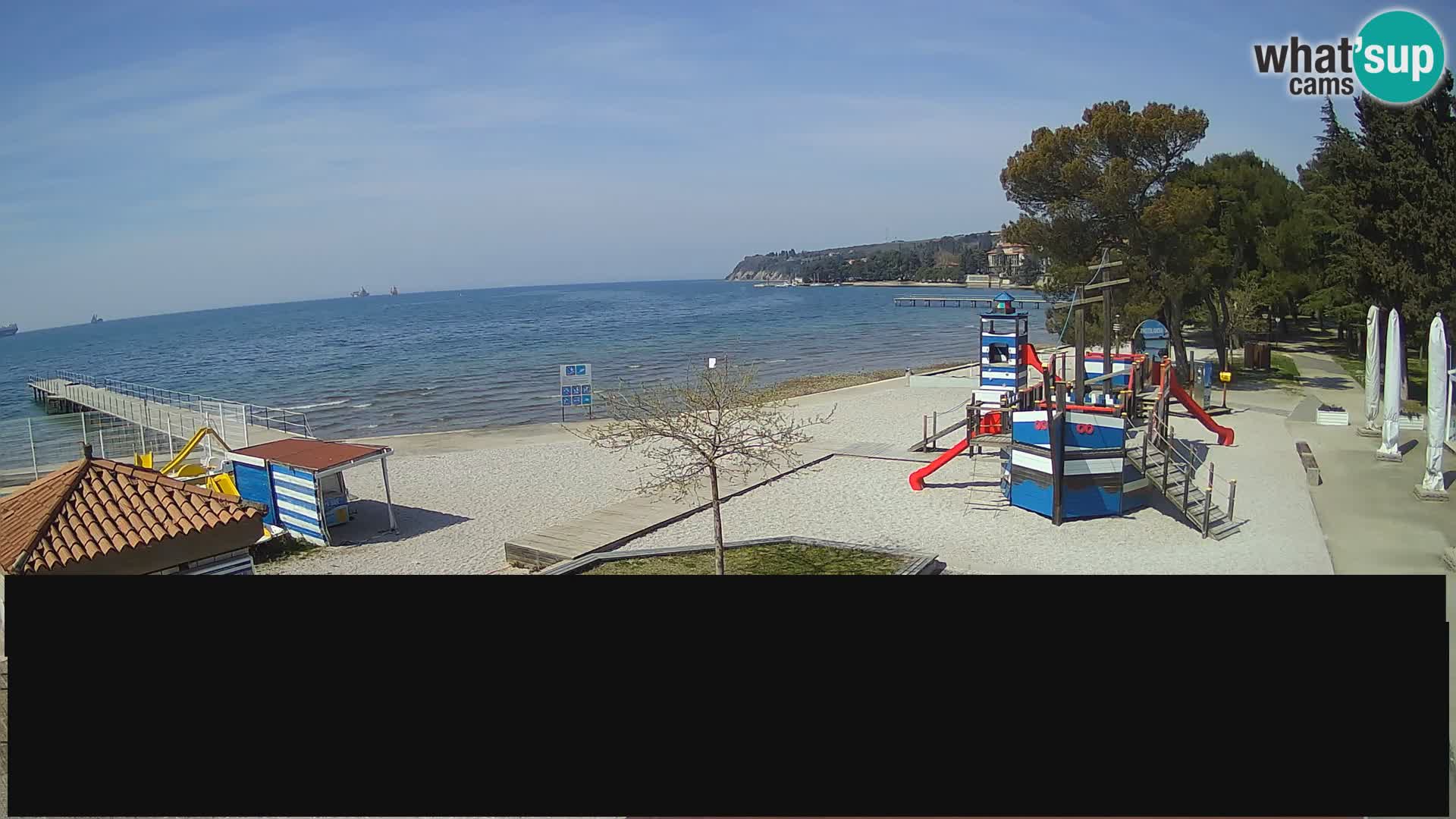 Webcam en direct Ankaran – Adria Ankaran Hotel & Resort – Slovénie
