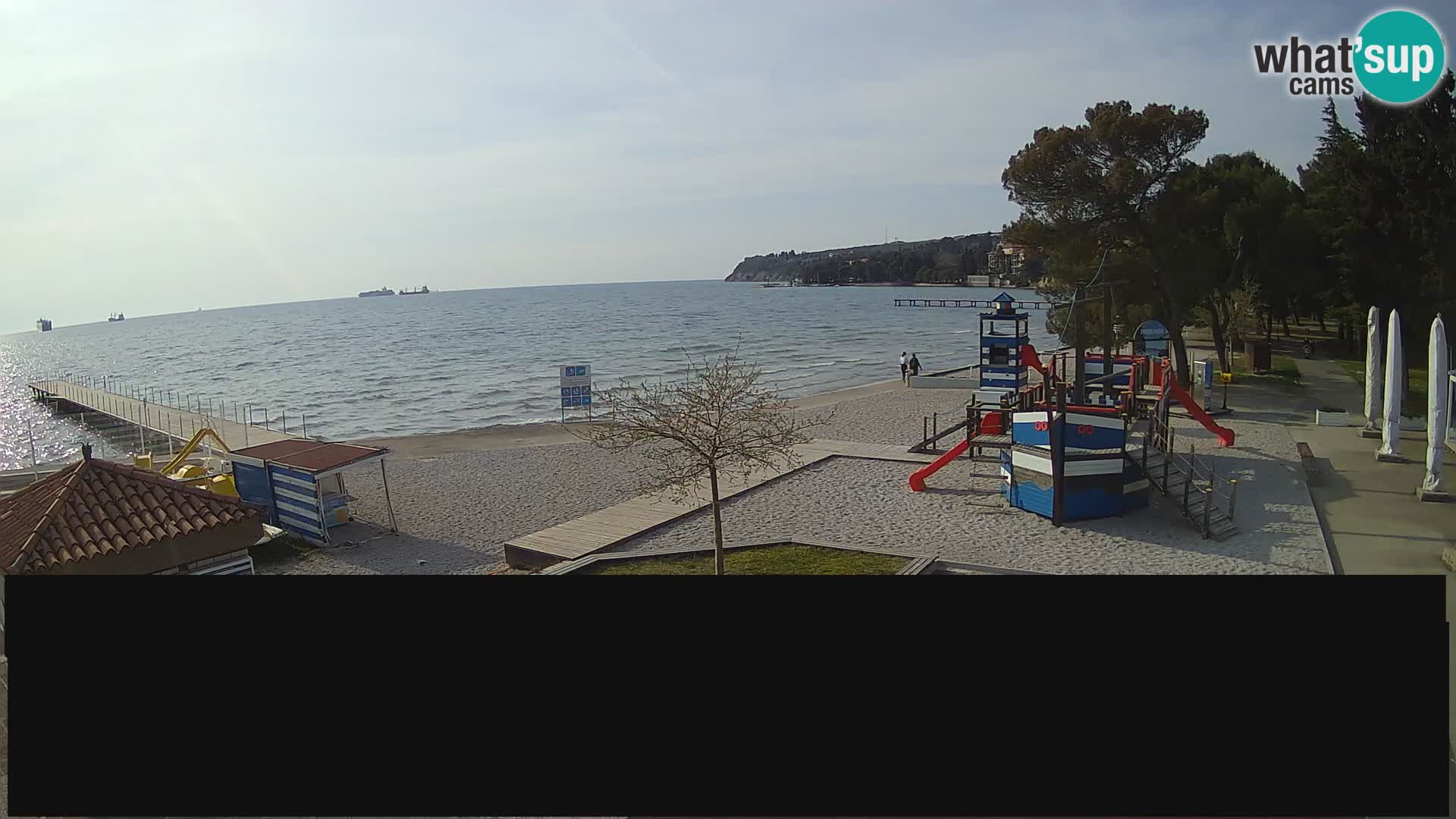 Live webcam Ankarano – Adria Ankaran Hotel & Resort – Slovenia