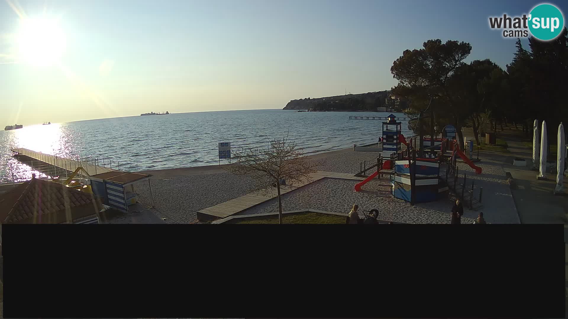 Cámara web en vivo Ankaran – Adria Ankaran Hotel & Resort – Eslovenia