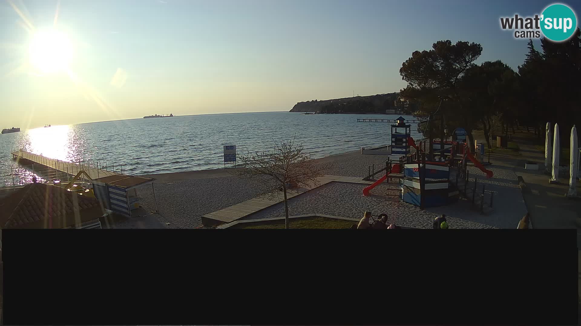 Cámara web en vivo Ankaran – Adria Ankaran Hotel & Resort – Eslovenia