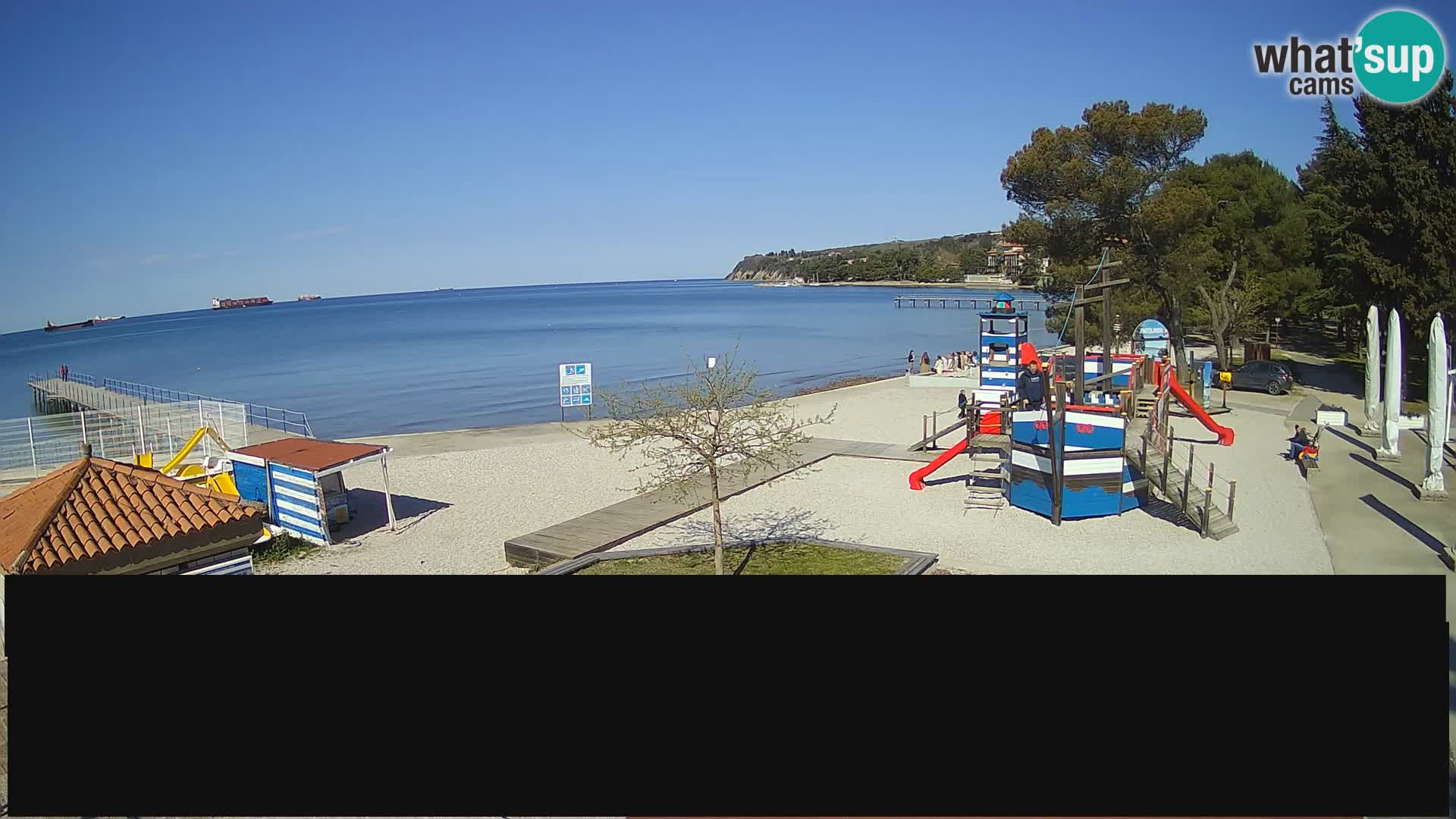 Web kamera uživo Ankaran – Adria Ankaran Hotel & Resort – Slovenija