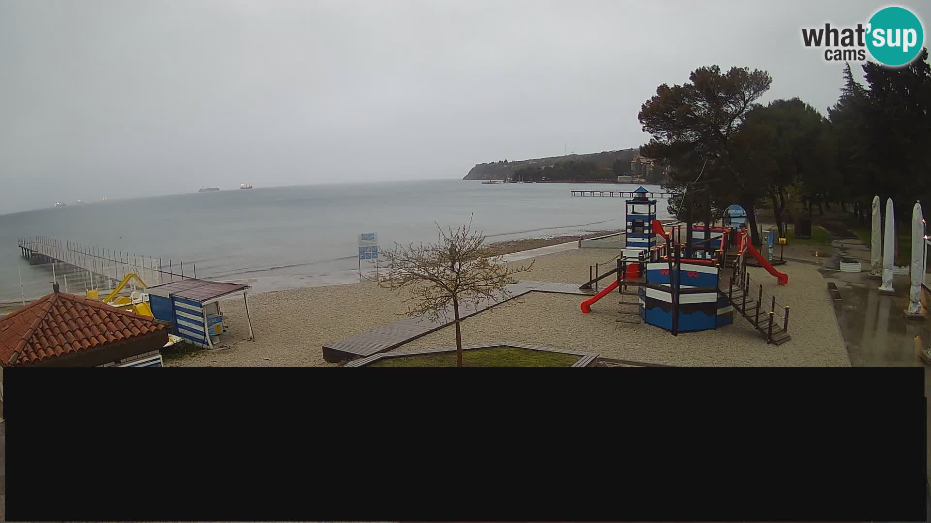 Cámara web en vivo Ankaran – Adria Ankaran Hotel & Resort – Eslovenia