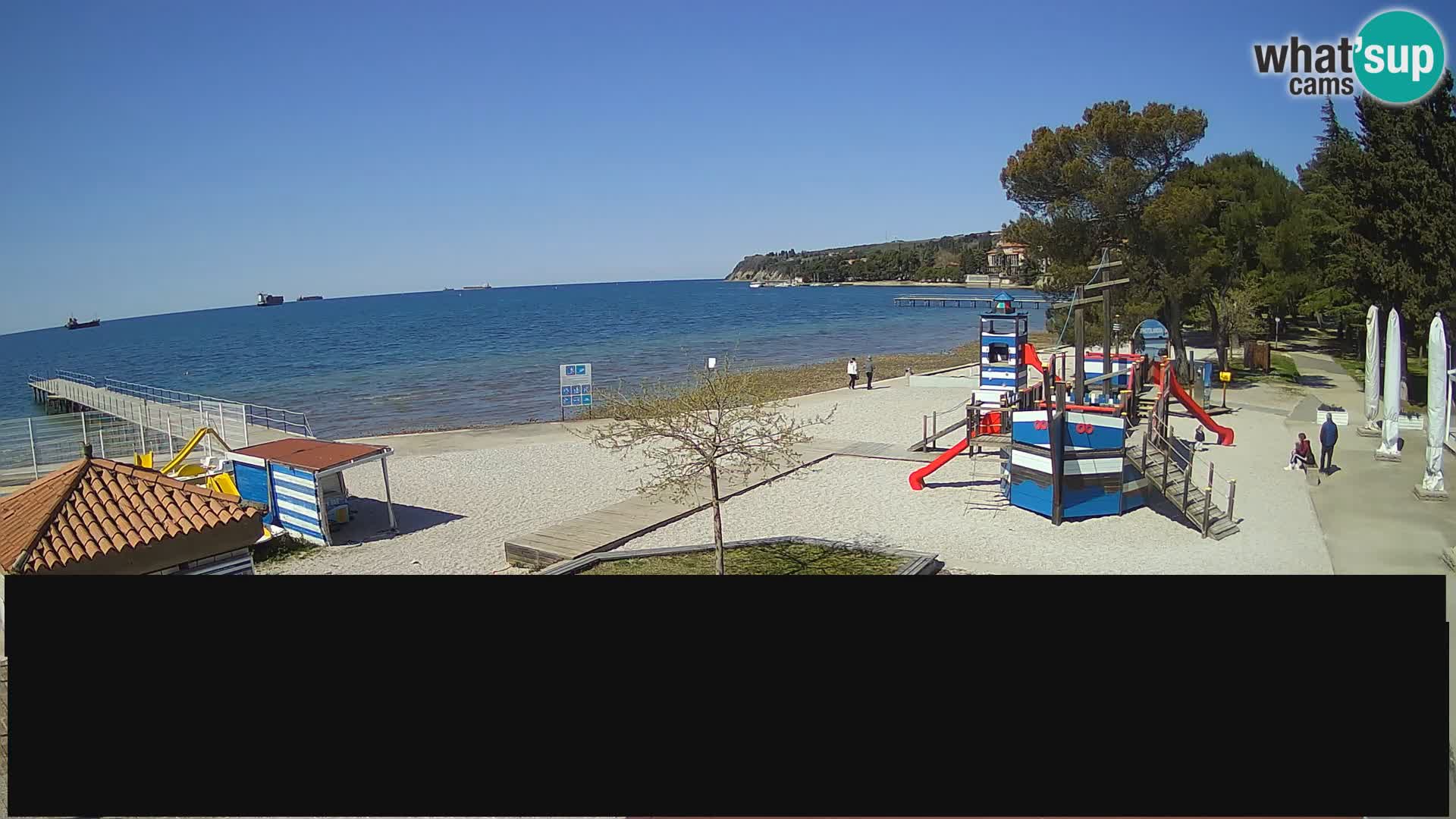 Live webcam Ankarano – Adria Ankaran Hotel & Resort – Slovenia