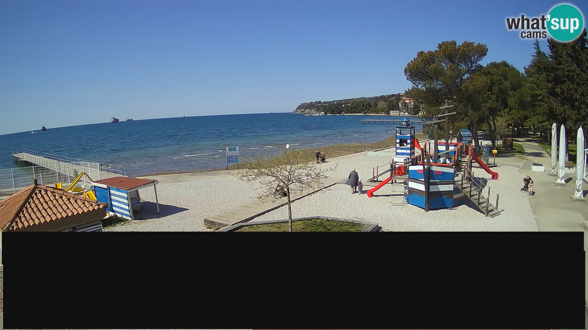 Webcam en direct Ankaran – Adria Ankaran Hotel & Resort – Slovénie