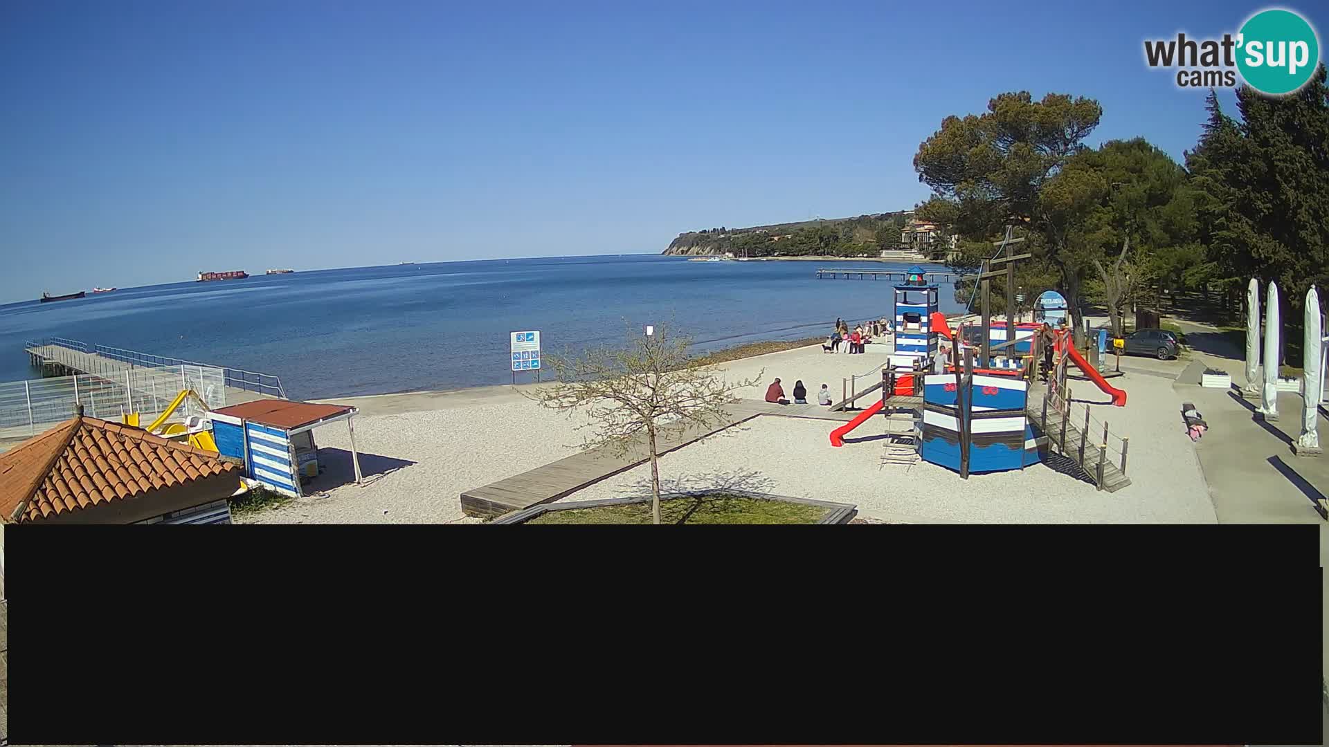 Web kamera uživo Ankaran – Adria Ankaran Hotel & Resort – Slovenija