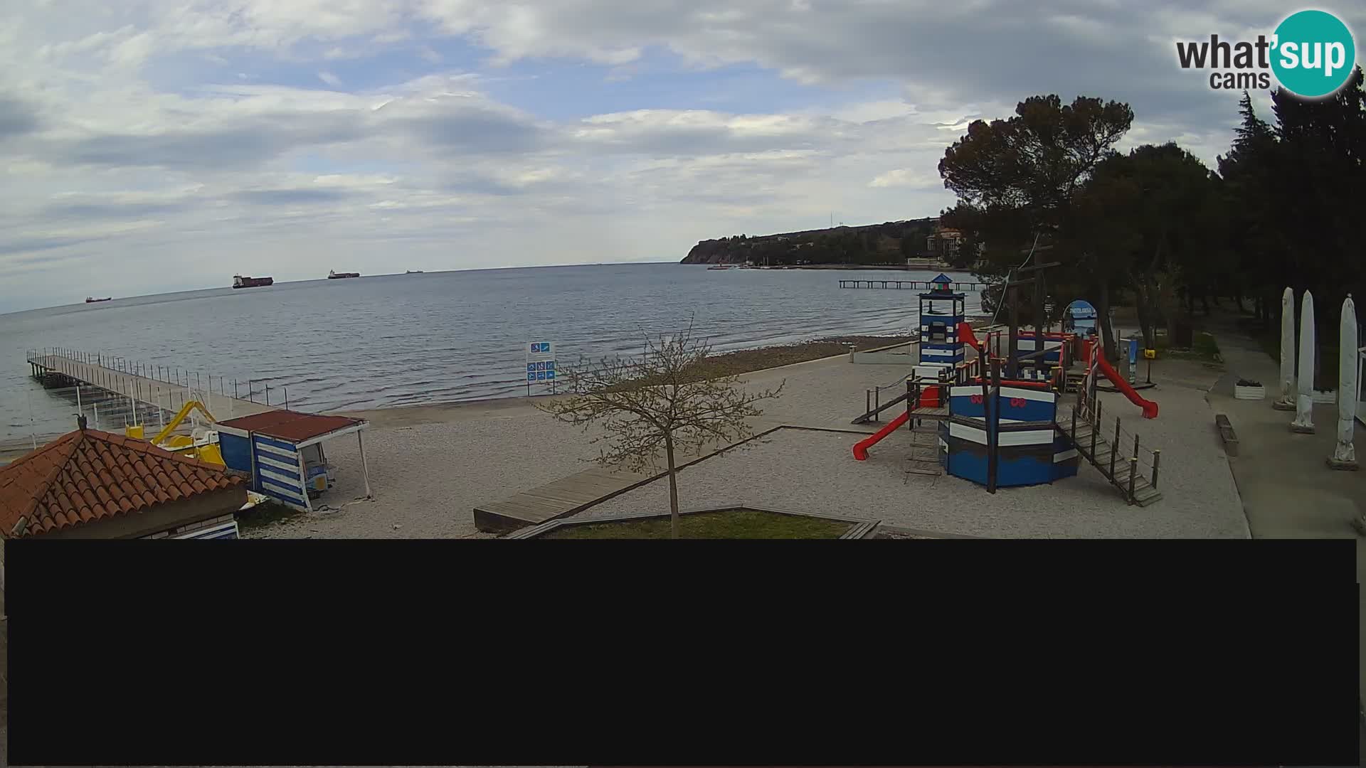 Cámara web en vivo Ankaran – Adria Ankaran Hotel & Resort – Eslovenia