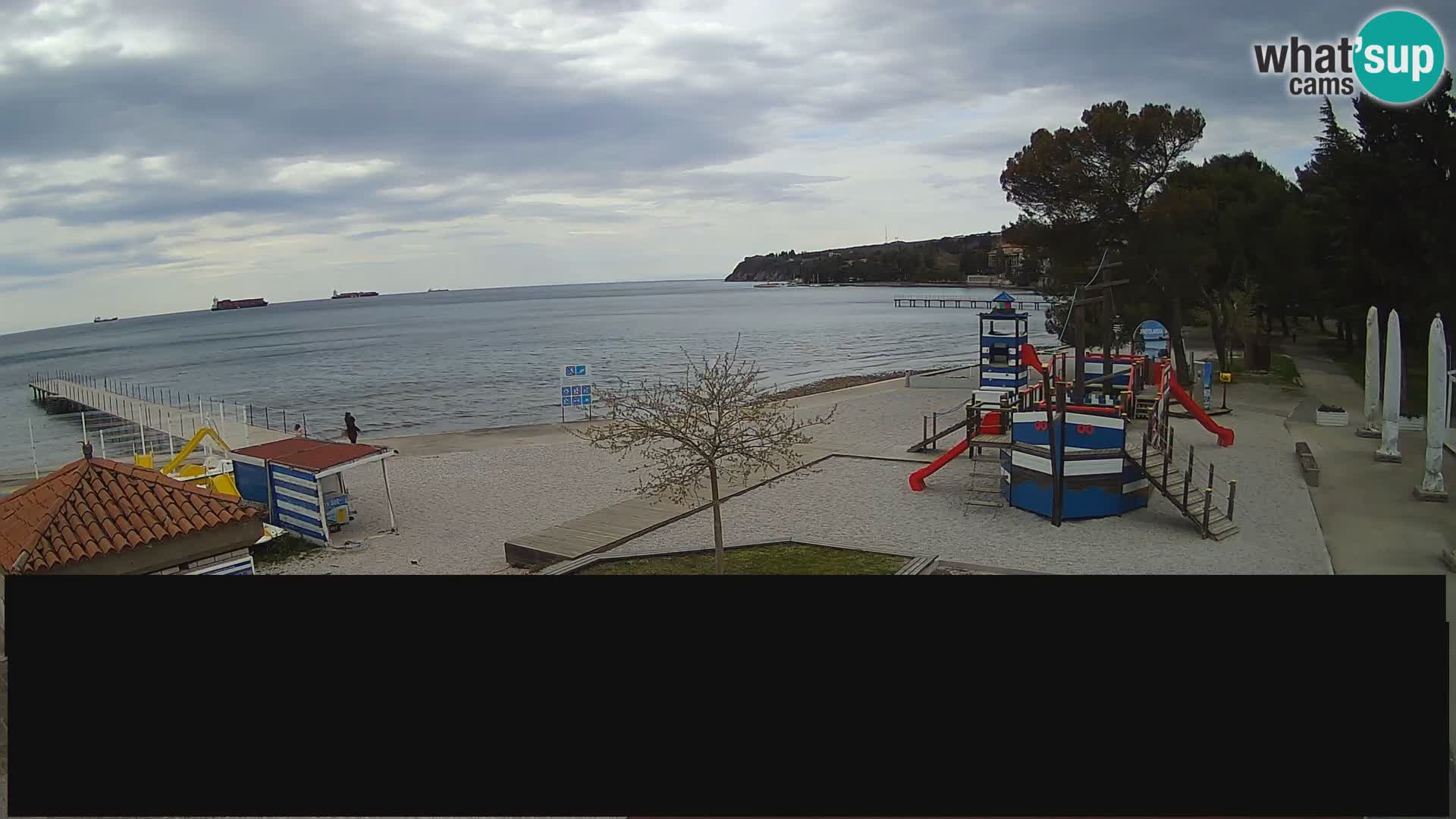 Web kamera uživo Ankaran – Adria Ankaran Hotel & Resort – Slovenija