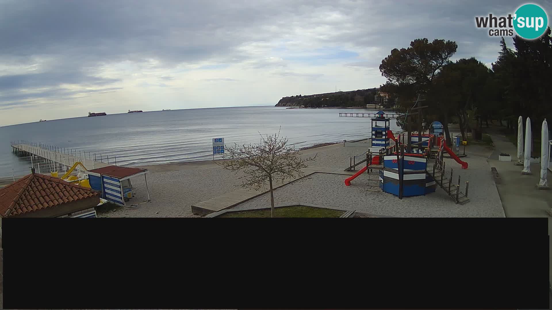 Cámara web en vivo Ankaran – Adria Ankaran Hotel & Resort – Eslovenia