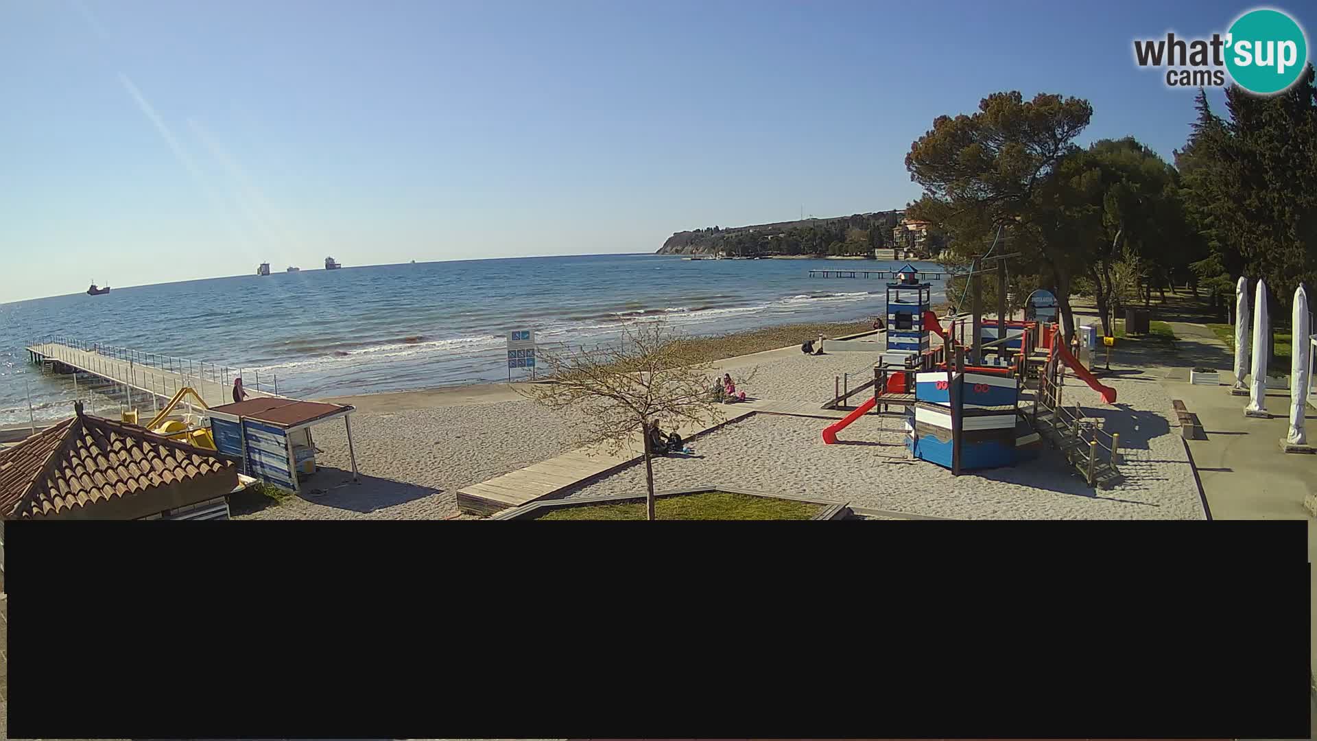 Live webcam Ankarano – Adria Ankaran Hotel & Resort – Slovenia