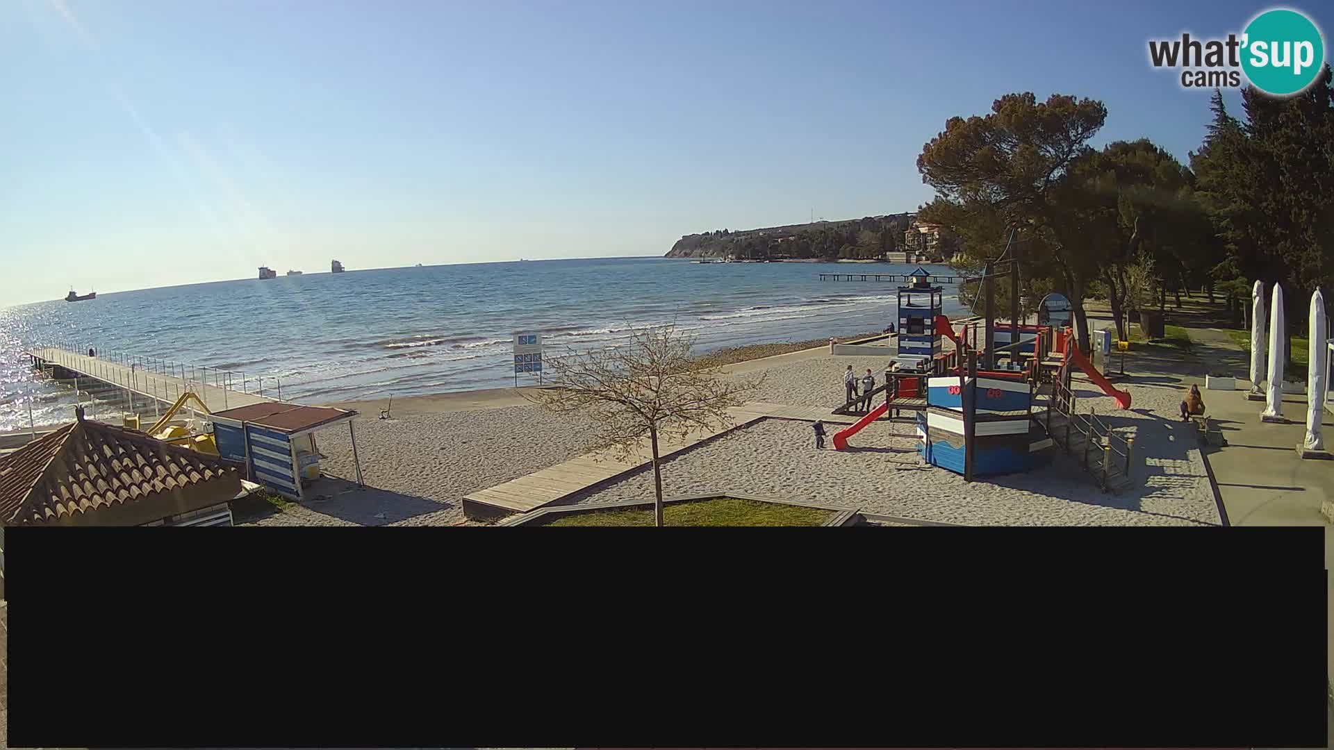 Live Webcam Ankaran – Adria Ankaran Hotel & Resort – Slowenien