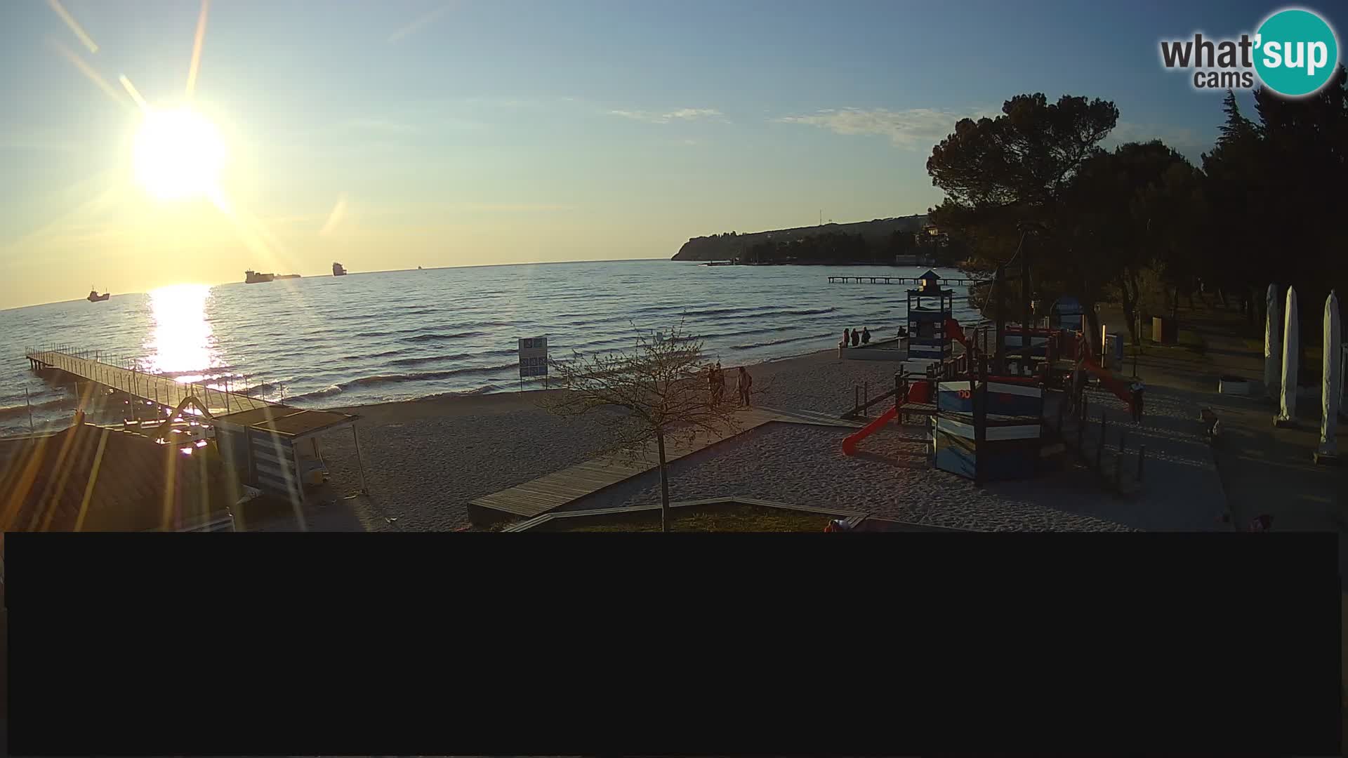 Web kamera uživo Ankaran – Adria Ankaran Hotel & Resort – Slovenija