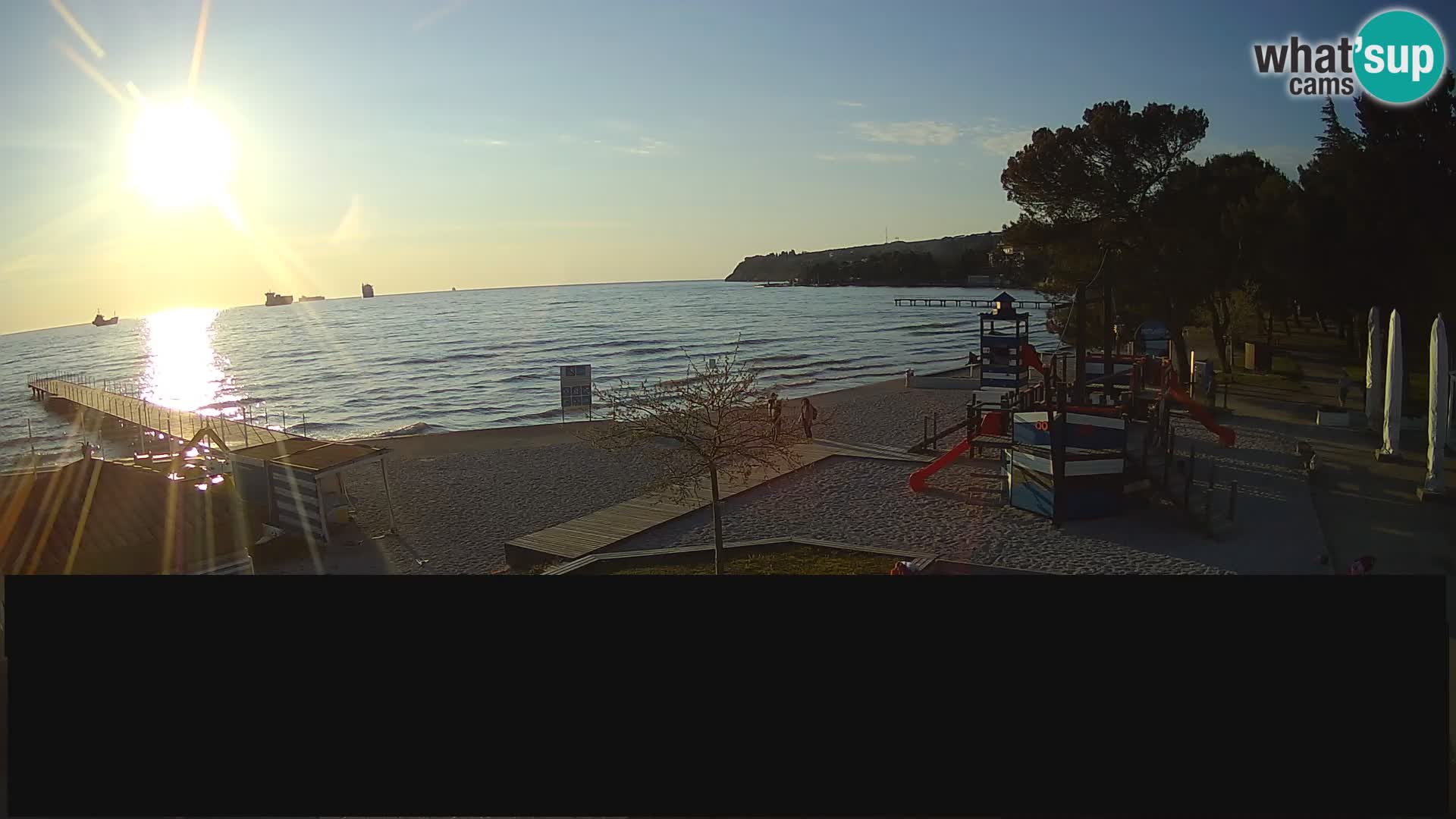 Live webcam Ankarano – Adria Ankaran Hotel & Resort – Slovenia