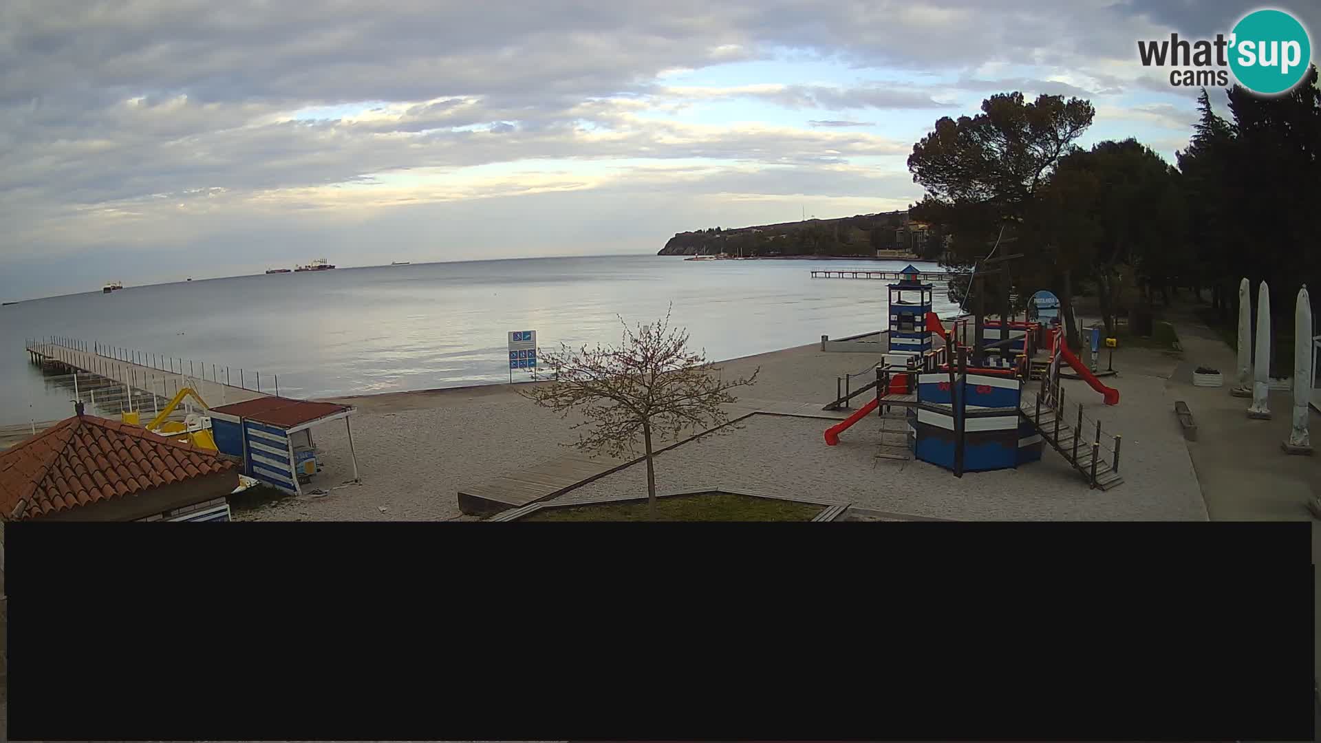 Live webcam Ankaran – Adria Ankaran Hotel & Resort – Slovenia