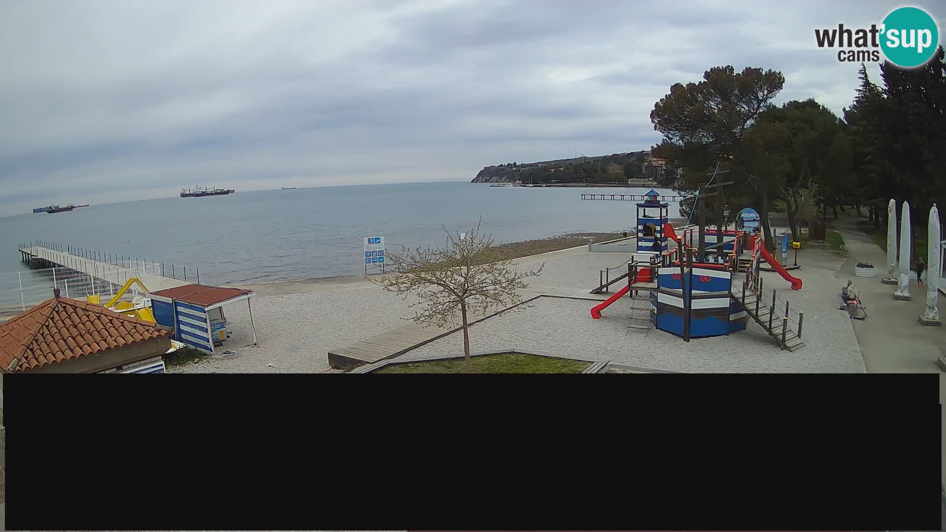 Web kamera uživo Ankaran – Adria Ankaran Hotel & Resort – Slovenija