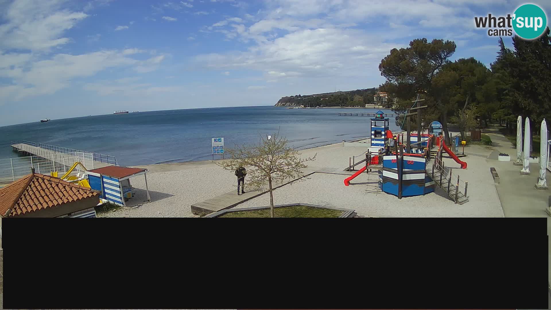 Webcam en direct Ankaran – Adria Ankaran Hotel & Resort – Slovénie