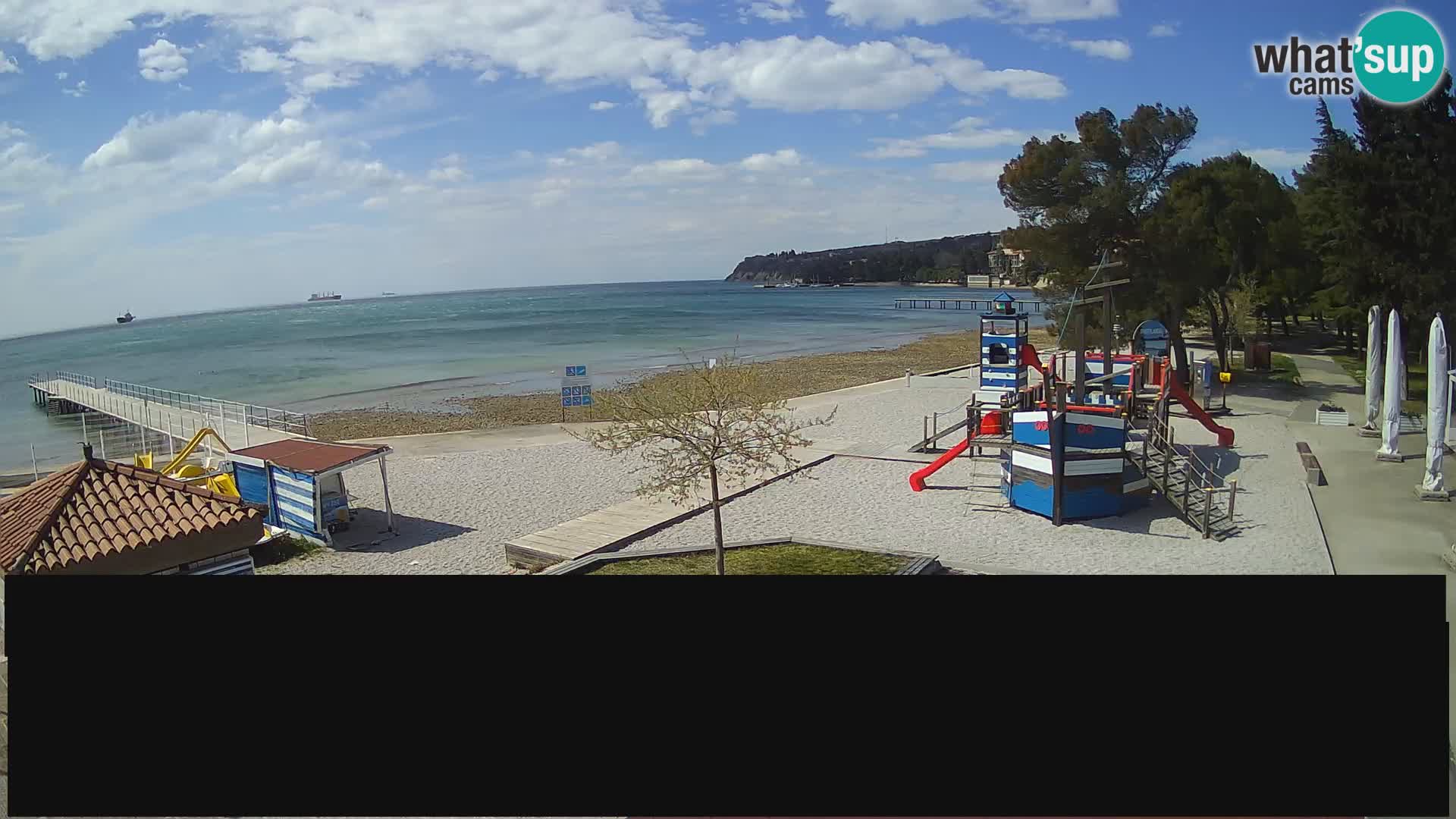 Web kamera uživo Ankaran – Adria Ankaran Hotel & Resort – Slovenija