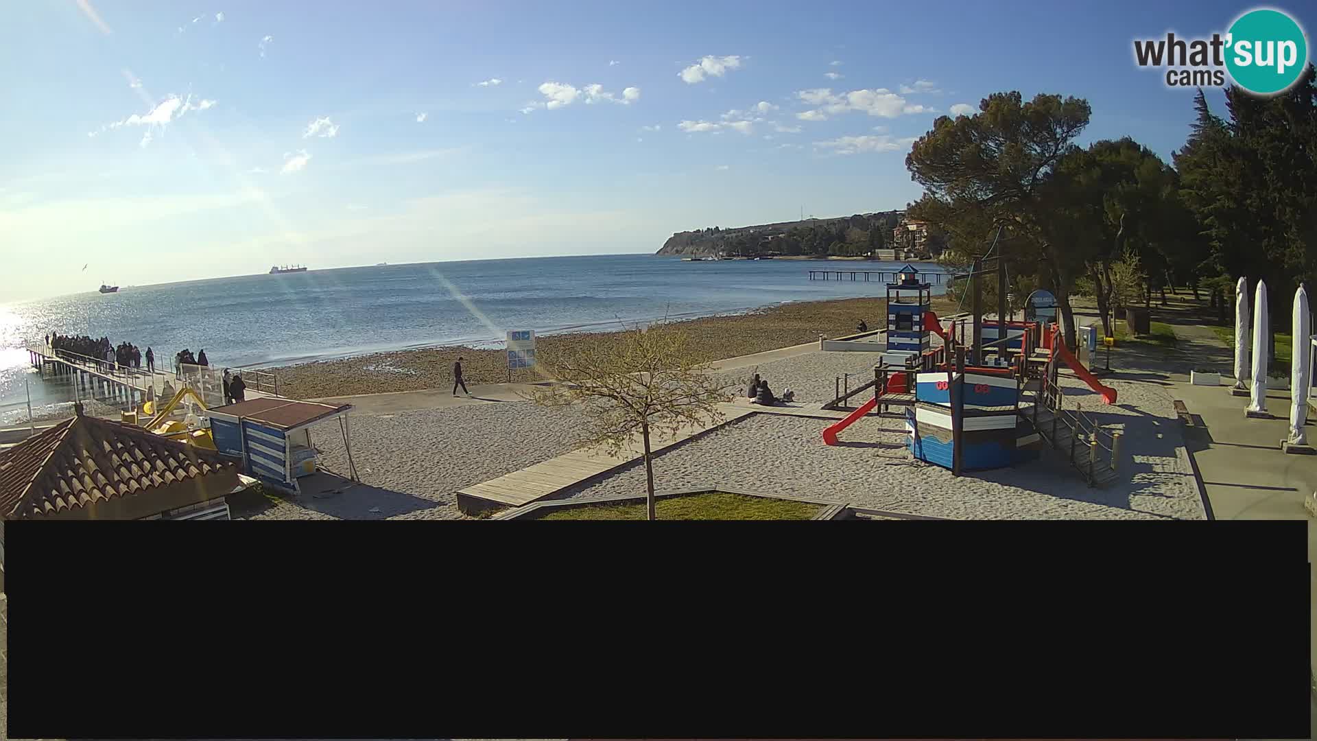 Live webcam Ankaran – Adria Ankaran Hotel & Resort – Slovenia