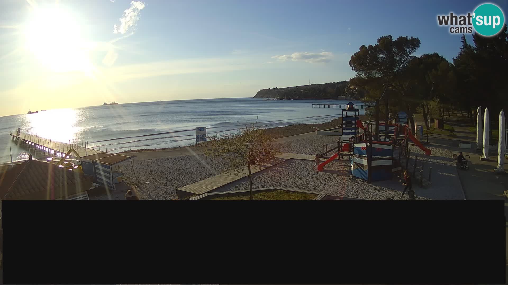 Live webcam Ankaran – Adria Ankaran Hotel & Resort – Slovenia