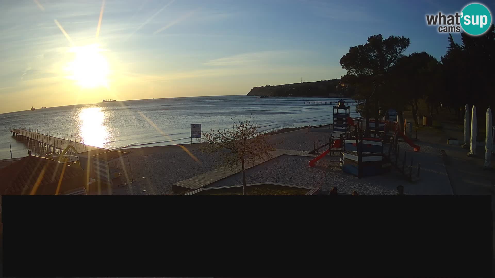 Live webcam Ankaran – Adria Ankaran Hotel & Resort – Slovenia